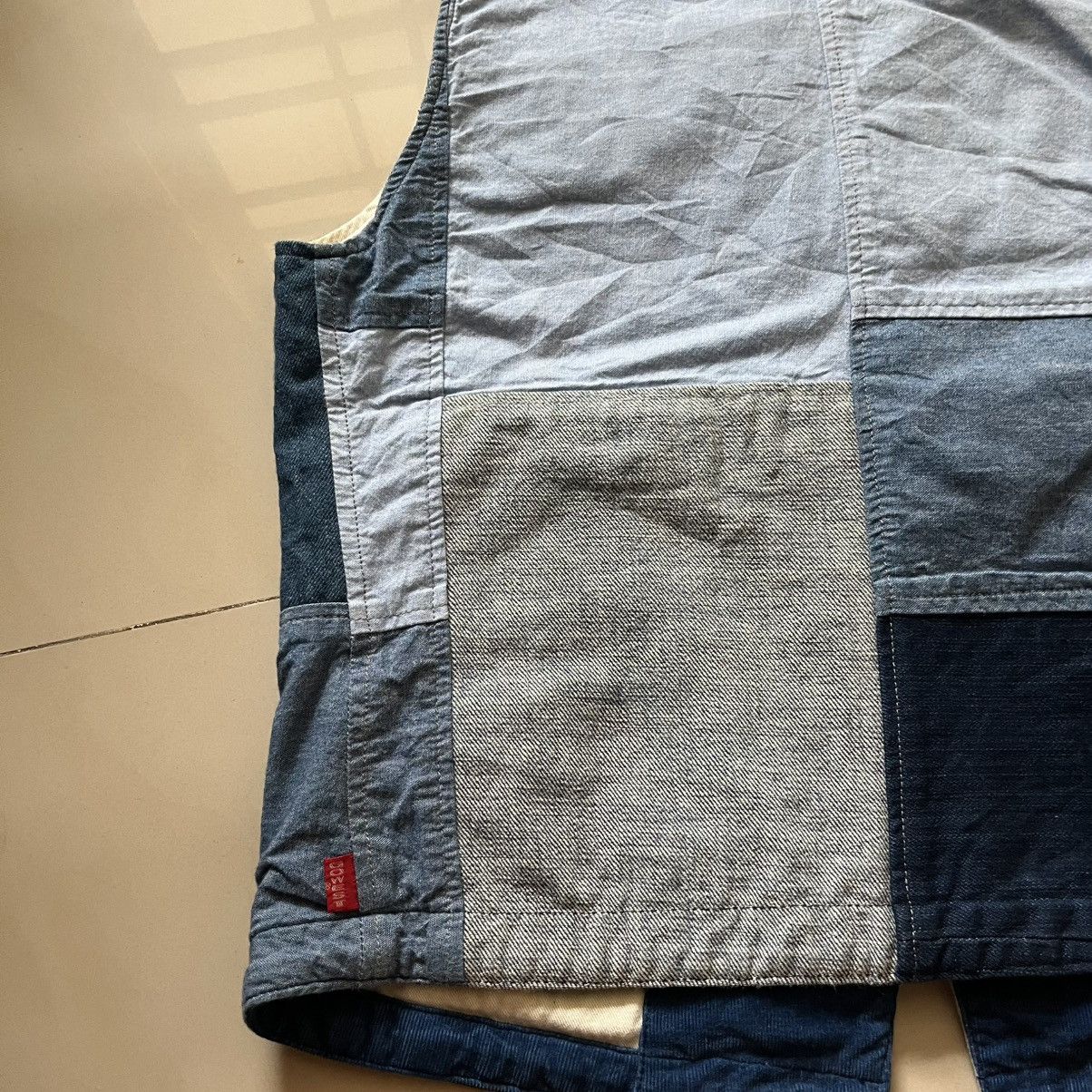 Japanese Brand Gowest Key patchwork vest Size US XS / EU 42 / 0 - 9 Thumbnail