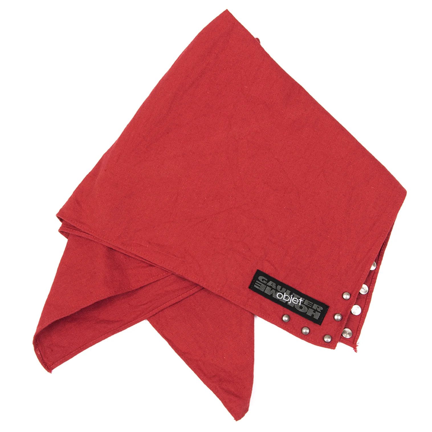 Jean Paul Gaultier Studded Large Towel in Red Size ONE SIZE - 1 Thumbnail