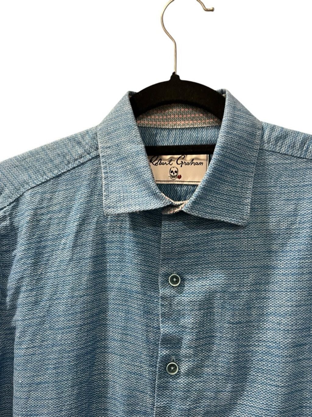 Robert Graham Robert Graham Flip Cuff Linen Button Down Shirt Size Small Size US S / EU 44-46 / 1 - 4 Thumbnail