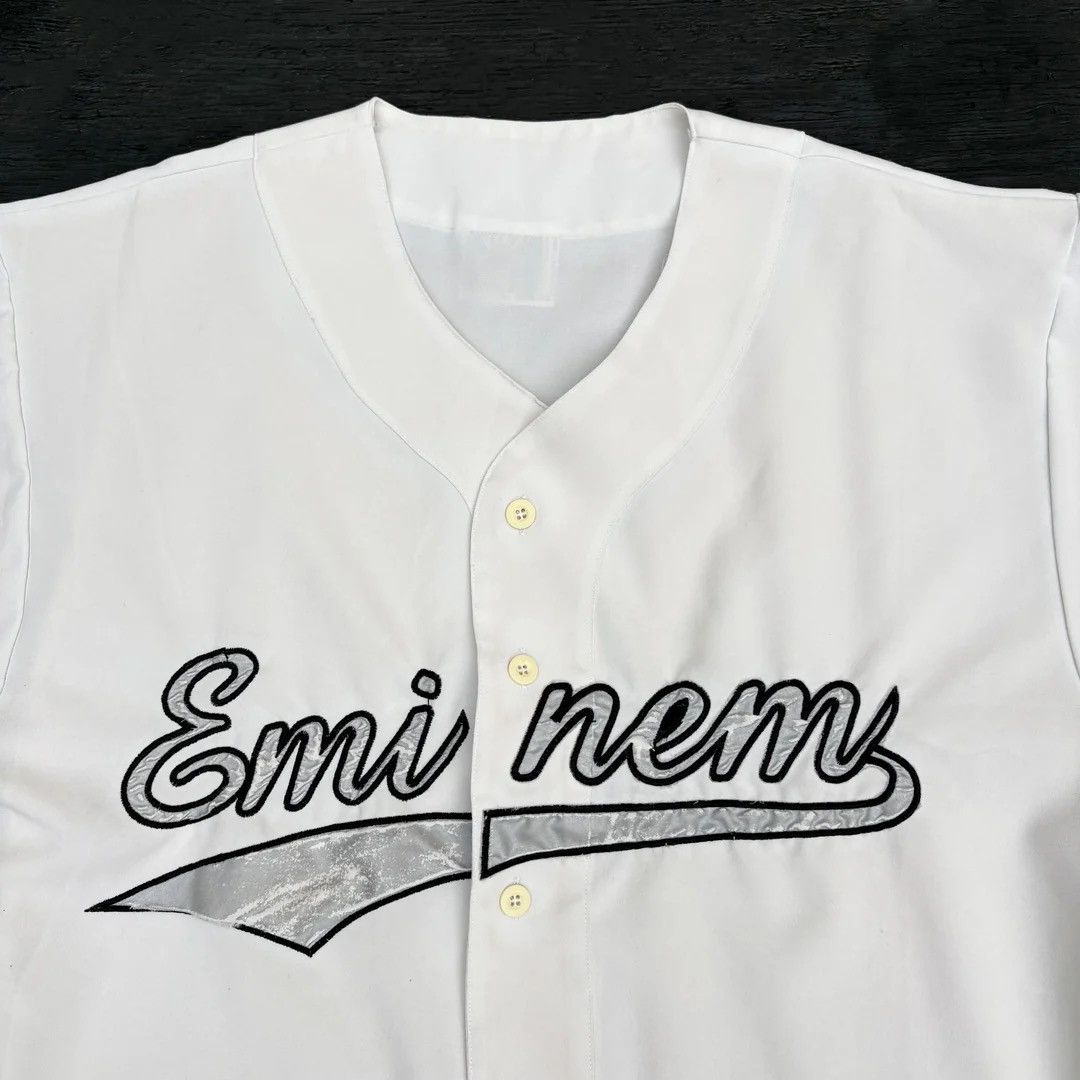 Band Tees Eminem 1990 90s Vintage D12 Rap Merch Baseball Jersey Shirt Size US XL / EU 56 / 4 - 2 Thumbnail