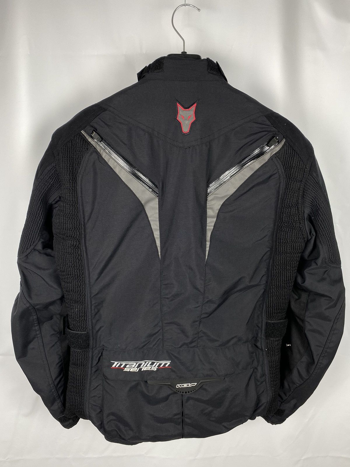 Designer Wolf Titanium Outlast Men Motorcycle Motorbike Jacket size S Size US S / EU 44-46 / 1 - 2 Thumbnail