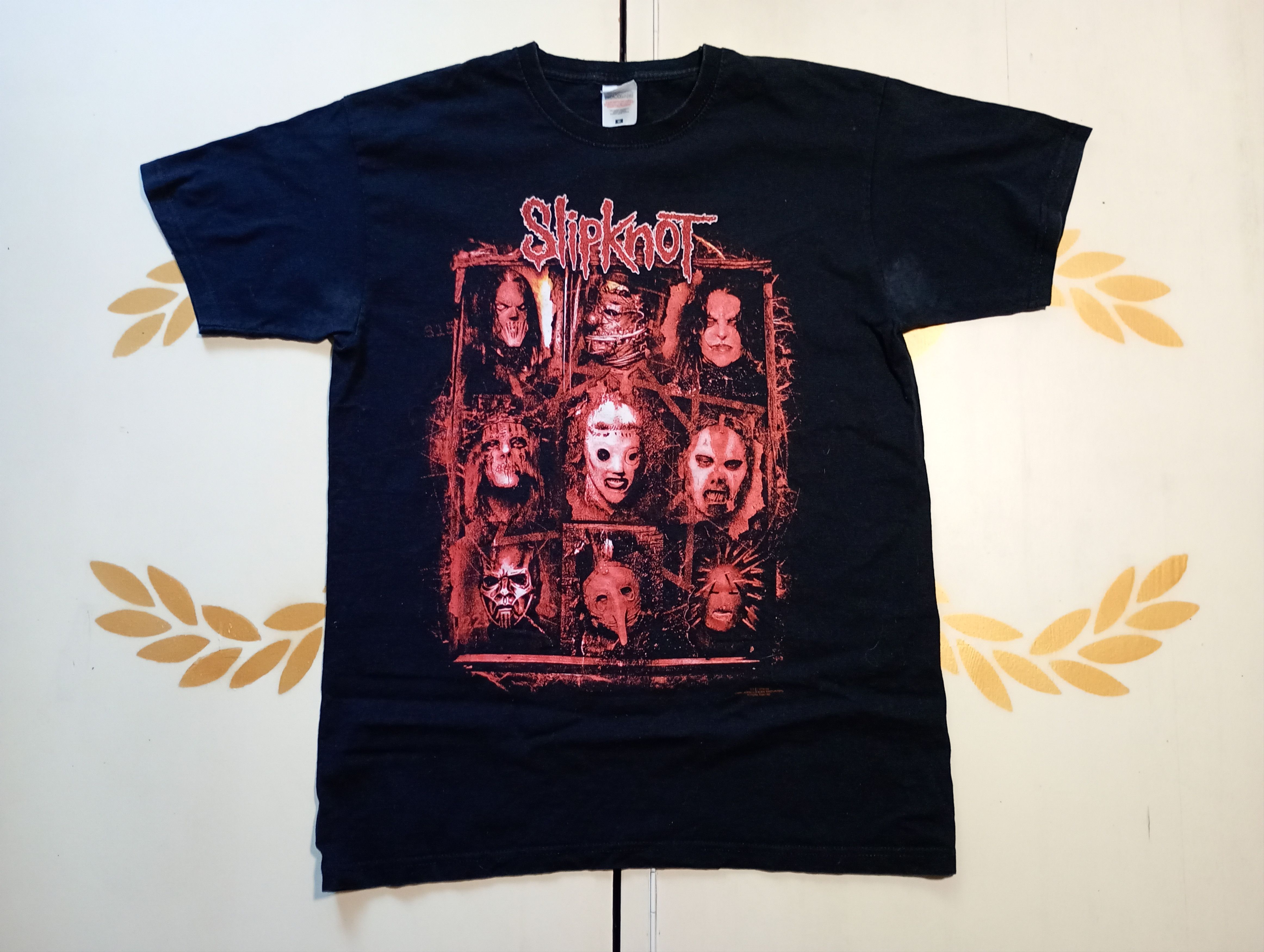 Band Tees Slipknot 2015 Fruit of the Loom T-Shirt Size US M / EU 48-50 / 2 - 2 Thumbnail
