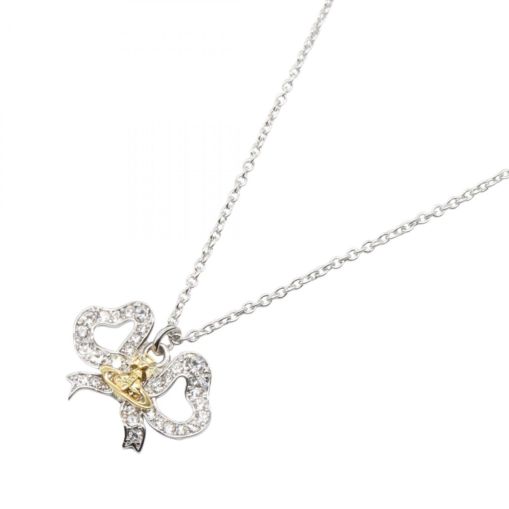 Vivienne Westwood Vivienne Westwood Vivienne Westwood Rigoberta Orb Necklace Metal Necklace 630203H3/02P580 DUTY FREE for USA Size ONE SIZE - 1 Thumbnail