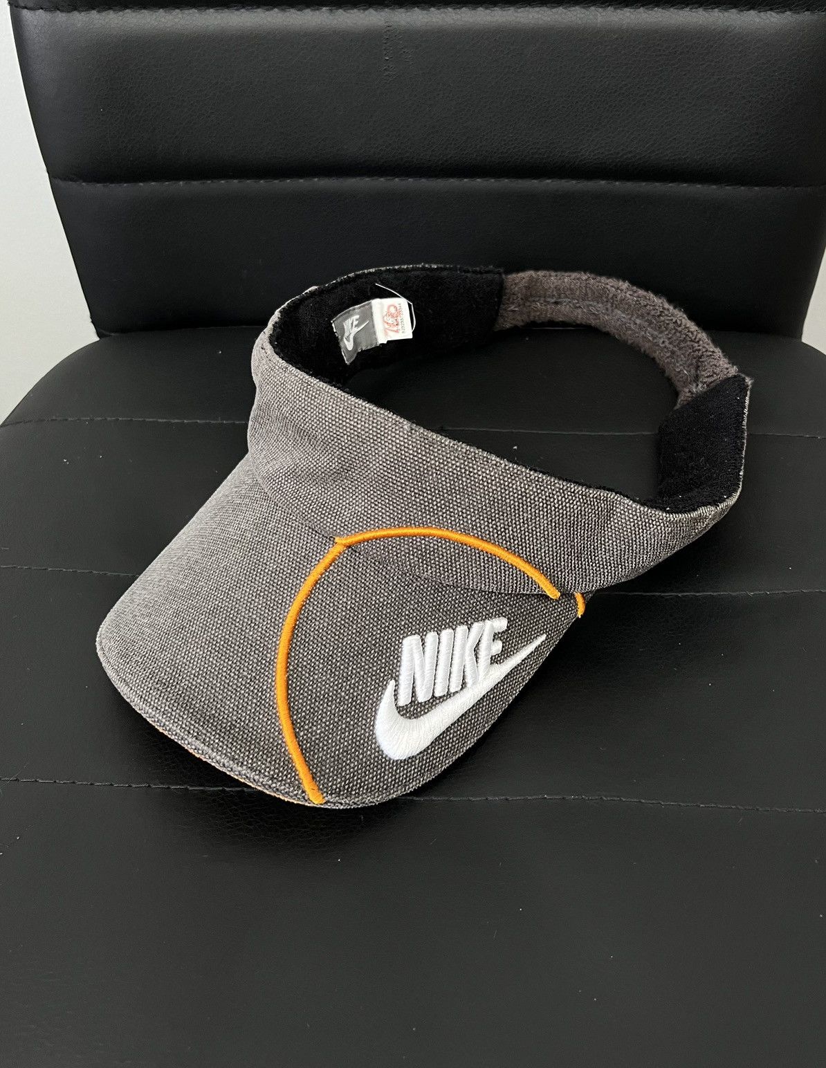 Nike × Vintage Nike Court Tennis Vizor Vintage Retro Y2K Streewear Size ONE SIZE - 1 Thumbnail