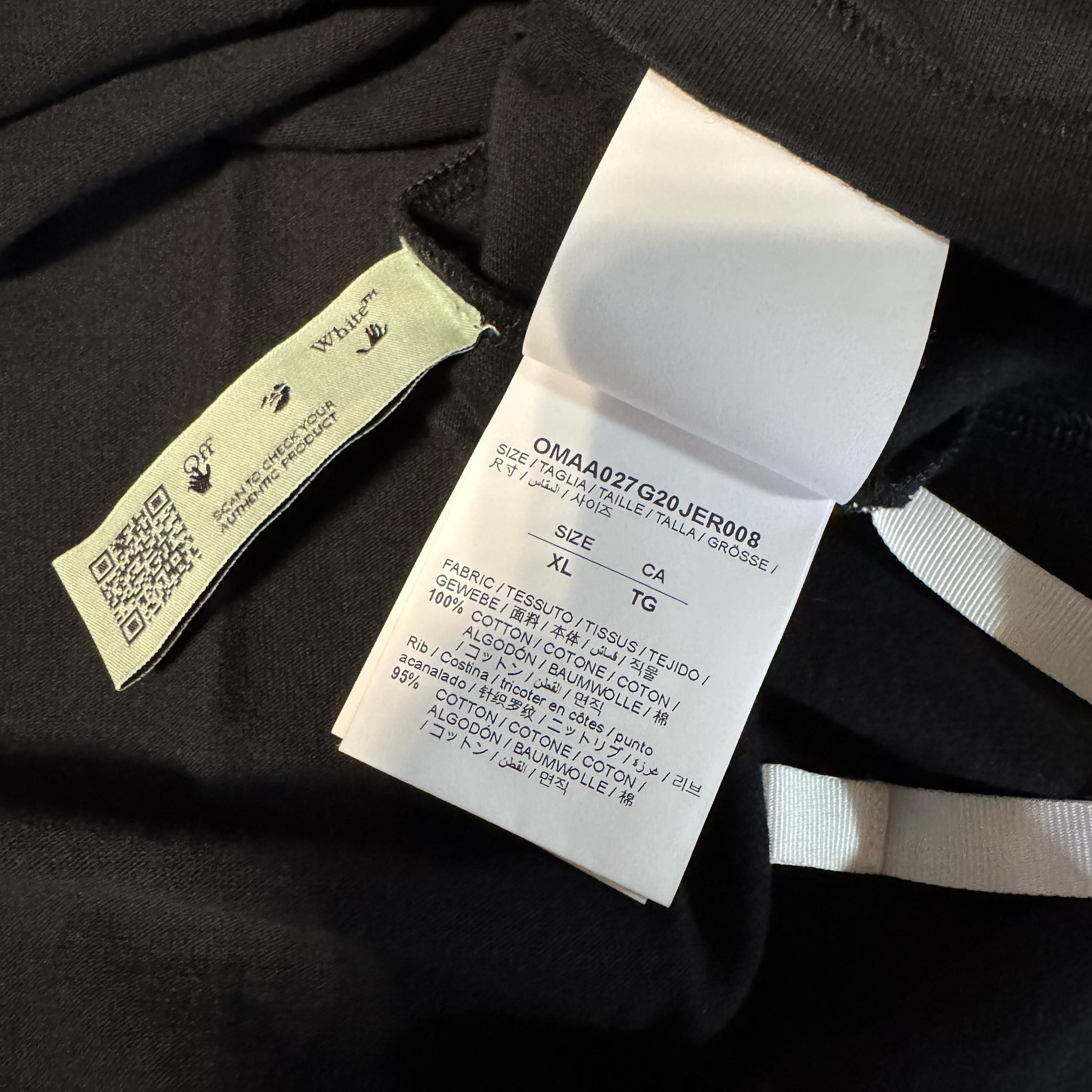 Off-White Black and Red Paris Exclusive Arrows T-Shirt Size US XL / EU 56 / 4 - 4 Thumbnail