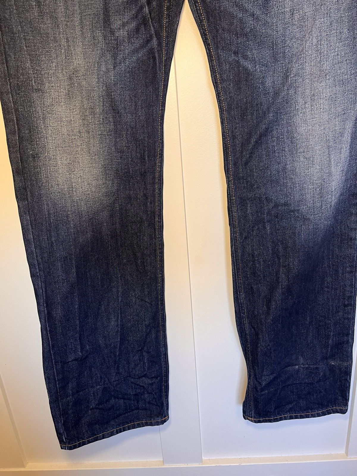 Diesel Vintage Diesel “Larkee” straight cut faded blue denim jeans Size US 36 / EU 52 - 12 Thumbnail