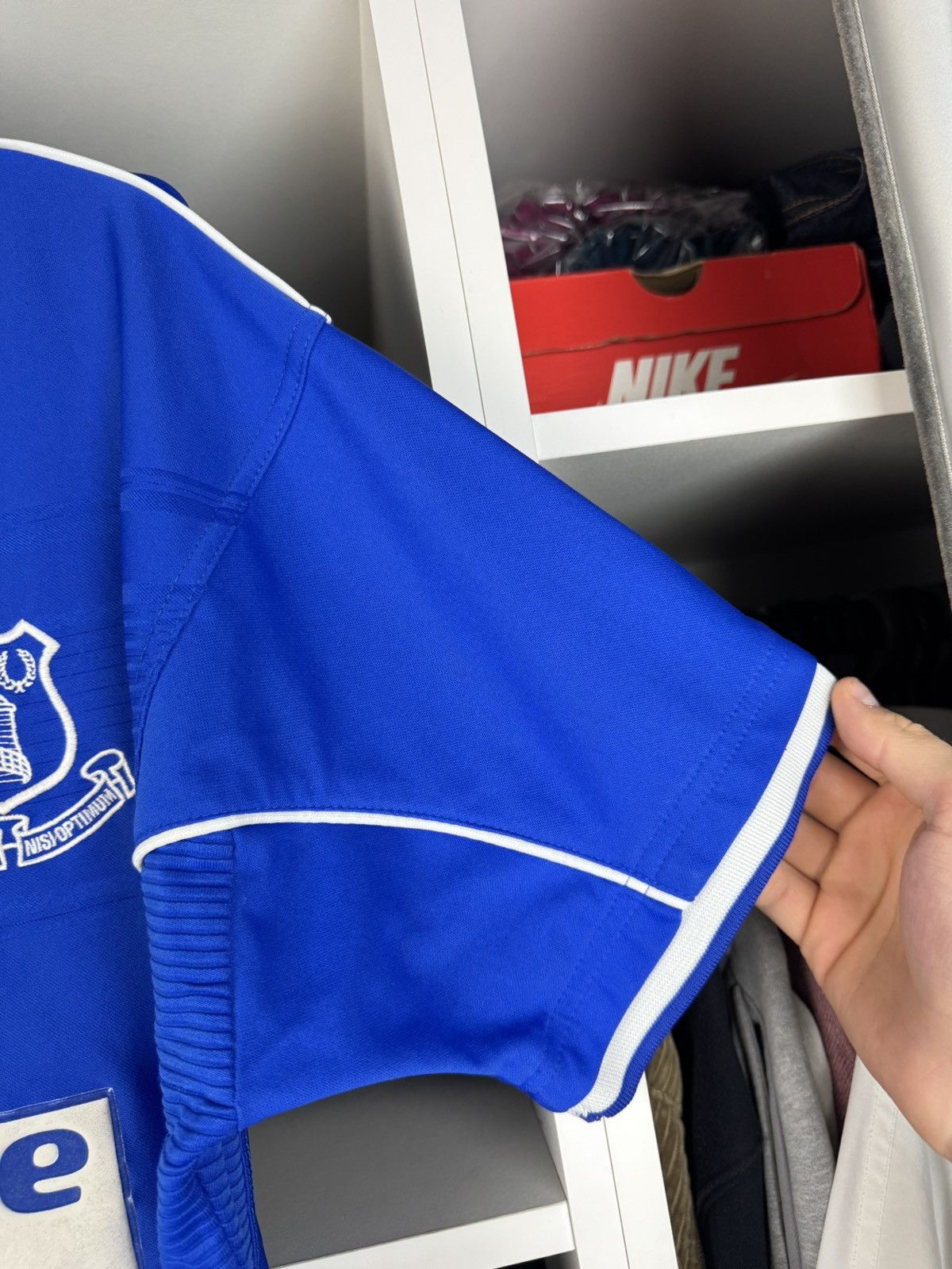 Umbro Vntg 1999 2000 Everton FC Home Football Shirt Soccer Jersey Size US M / EU 48-50 / 2 - 6 Thumbnail