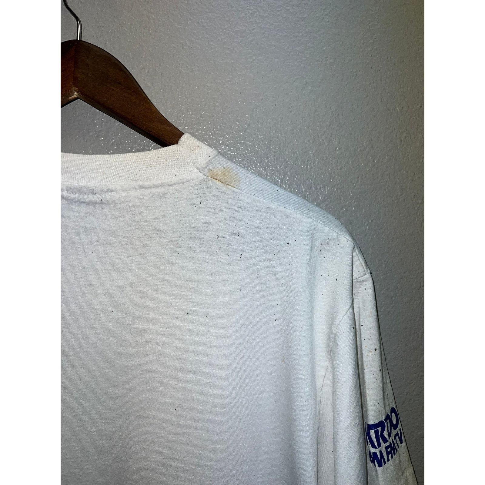 Vintage Vintage USO Shirt 50 Years Service To Service People Tee L Size US L / EU 52-54 / 3 - 10 Thumbnail