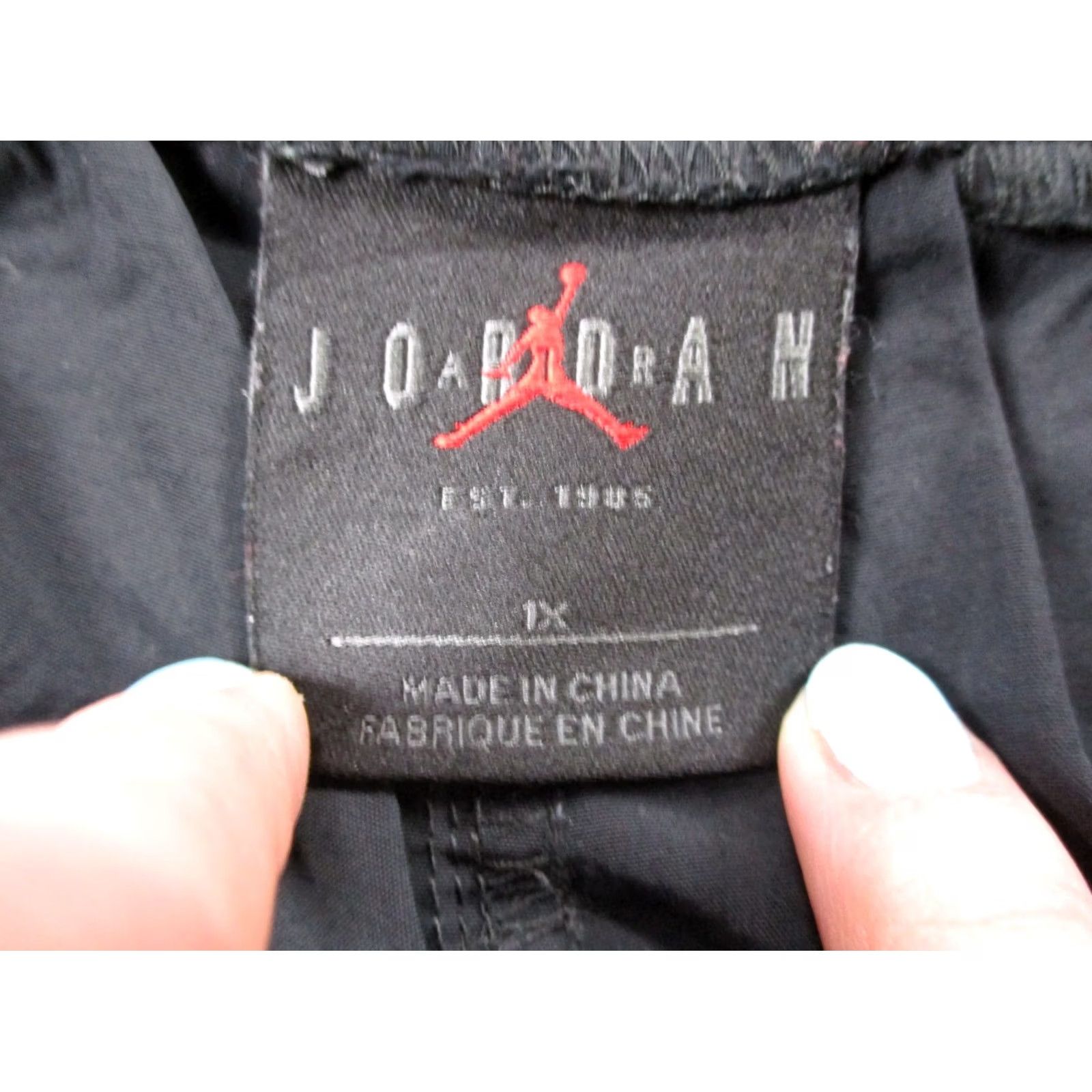 Jordan Brand Air Jordan Sweatpants Womens 1X Nylon Track Joggers Nike Utility Cargo CU2137 Size 40" / US 18 - 7 Thumbnail