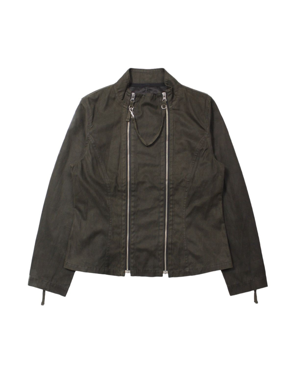 If Six Was Nine 2000S MBLUCAS CACHETTE DOUBLE ZIP UP JACKET Size S / US 4 / IT 40 - 1 Thumbnail