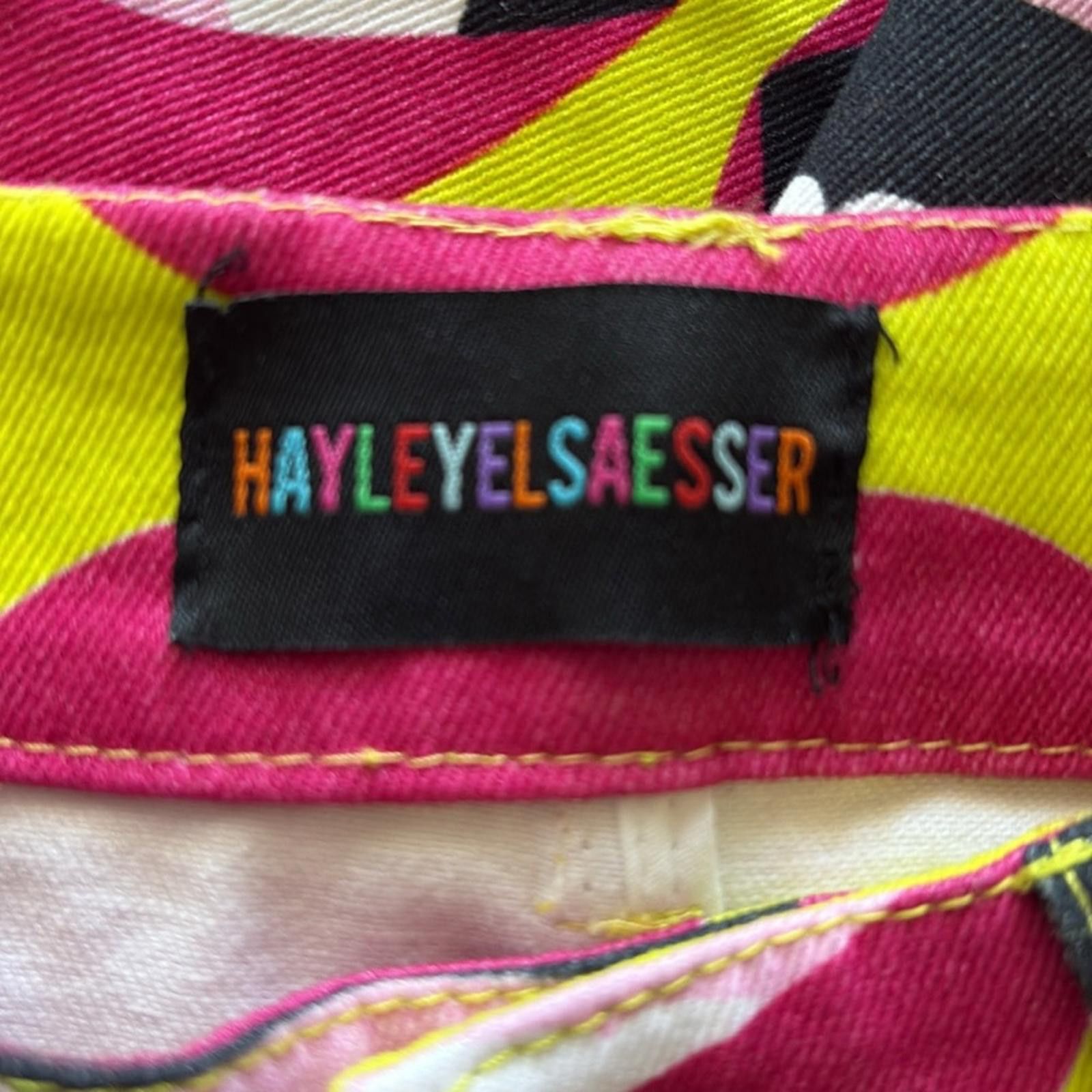 Other Hayley Elsaesser Mouthy Wide Leg Festival Pants Size 26" / US 2 / IT 38 - 8 Thumbnail