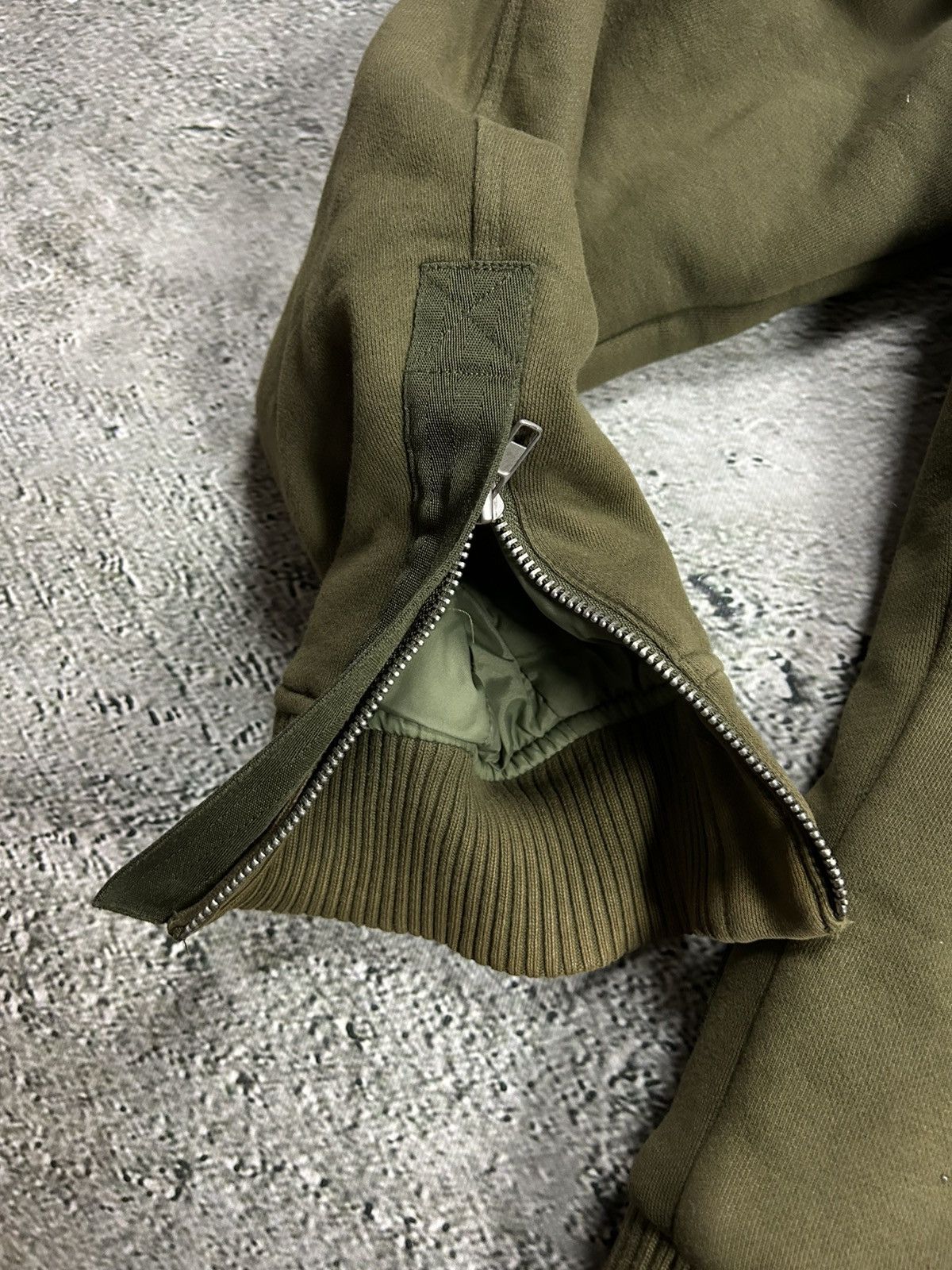 Diesel × Vintage Diesel vintage khaki zip hoodie teddy fur Y2K Japanese Size US XL / EU 56 / 4 - 10 Thumbnail