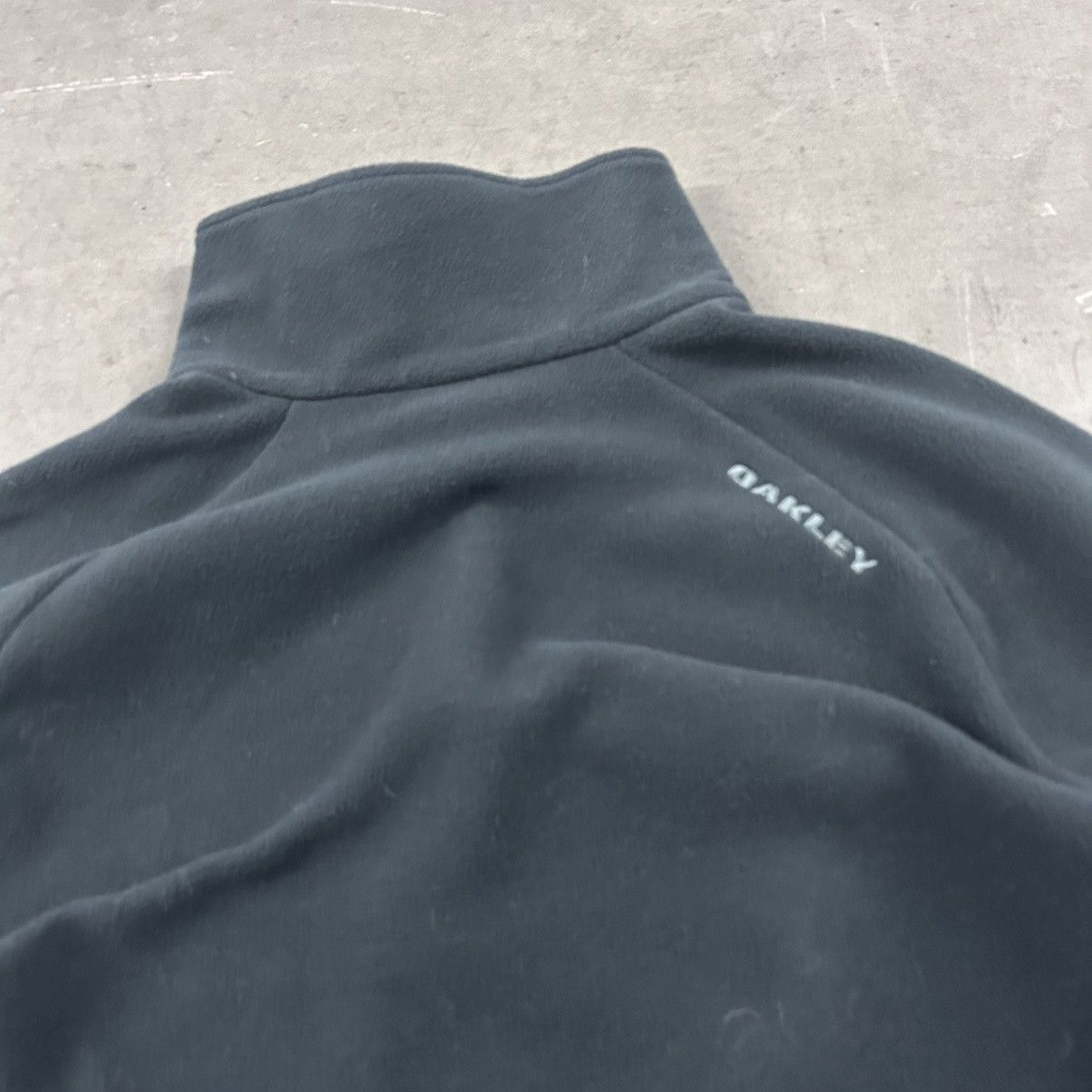 Oakley × Vintage Y2K Oakley black fleece zip up Size US L / EU 52-54 / 3 - 5 Thumbnail