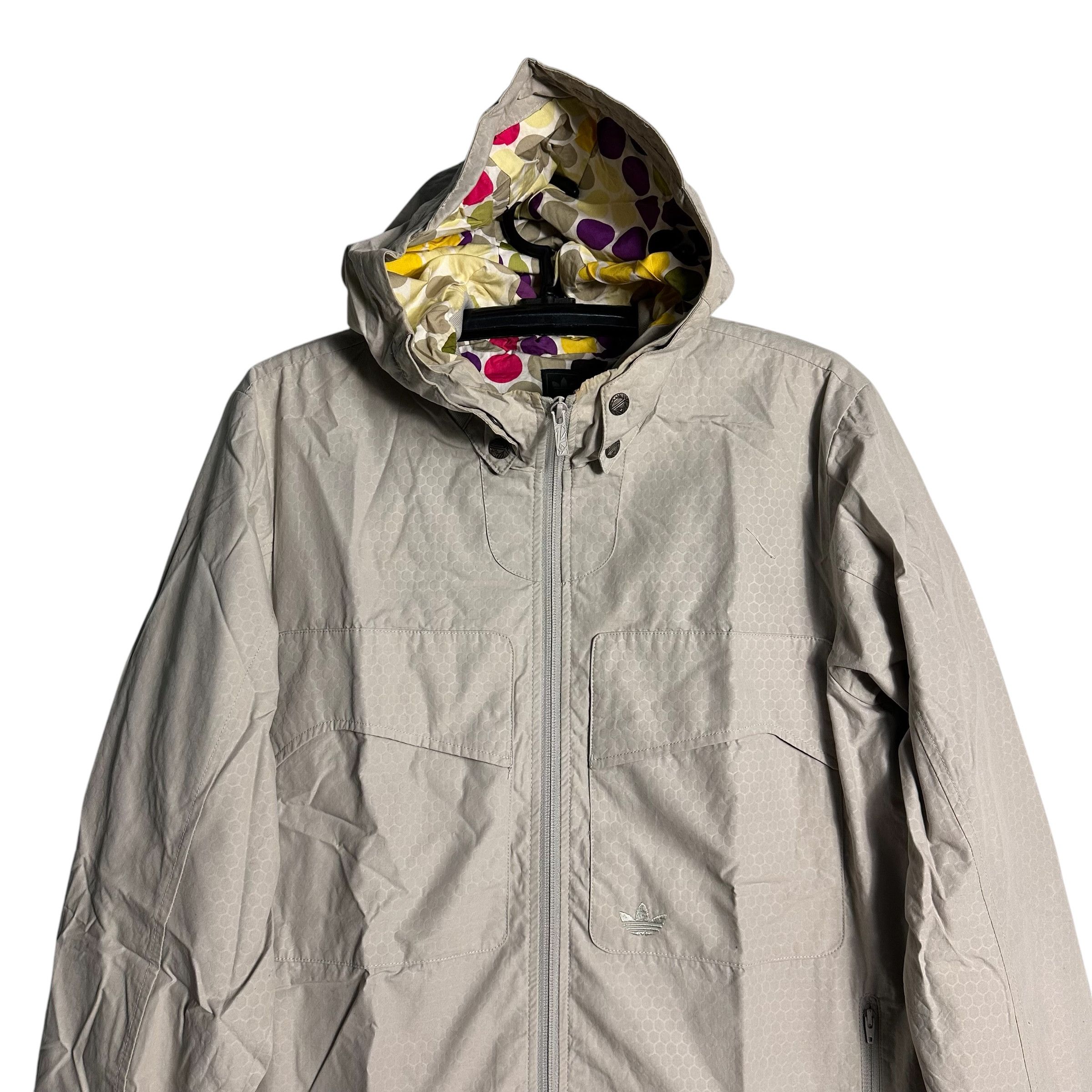Adidas 🔥RARE🔥Adidas Originals LD SN 3D Embossed Windbreaker Size US M / EU 48-50 / 2 - 2 Thumbnail