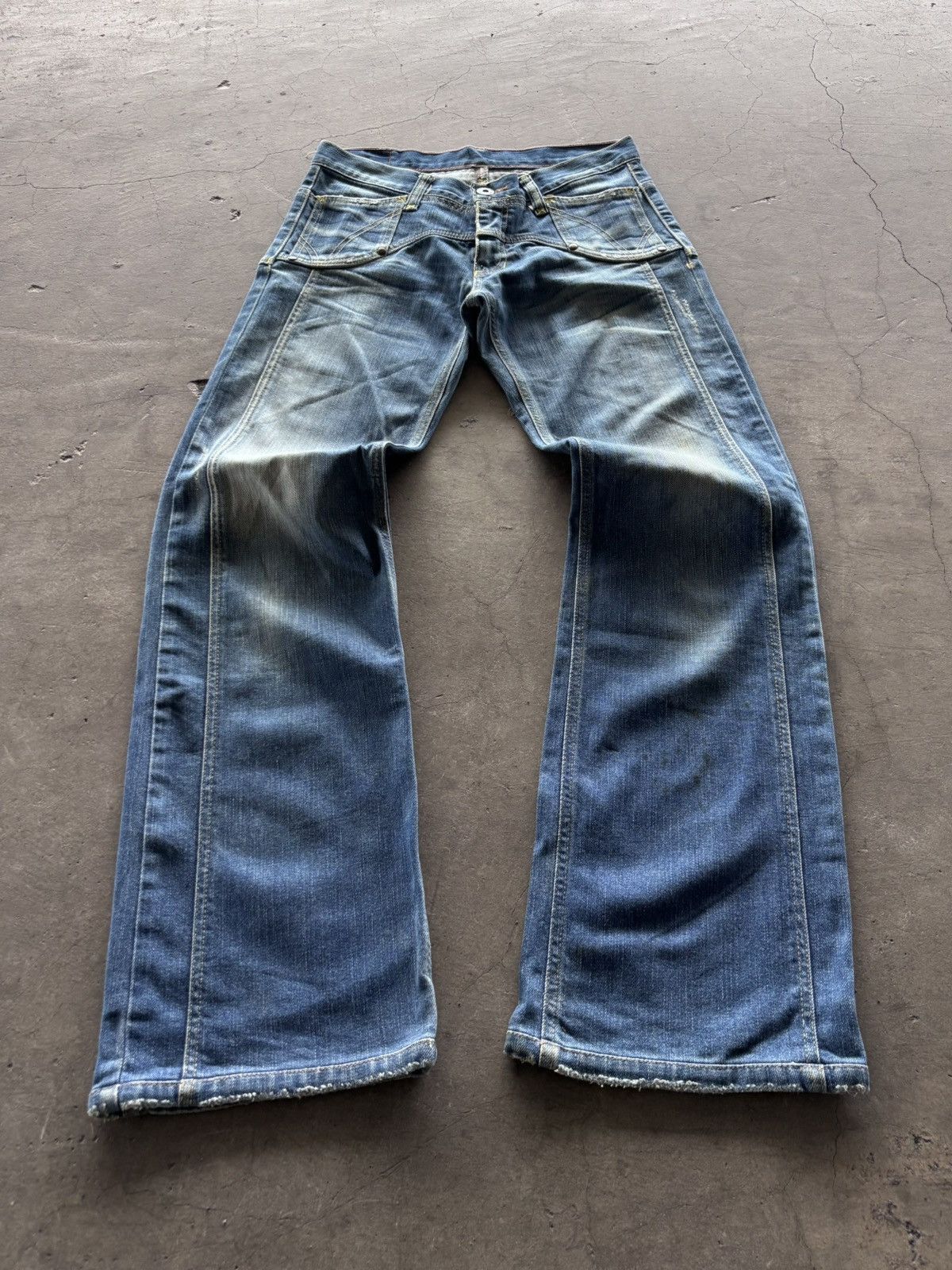 BUFFALO BOBS Blue Blue Japan Faded Denim Jeans Size US 28 / EU 44 - 1 Thumbnail