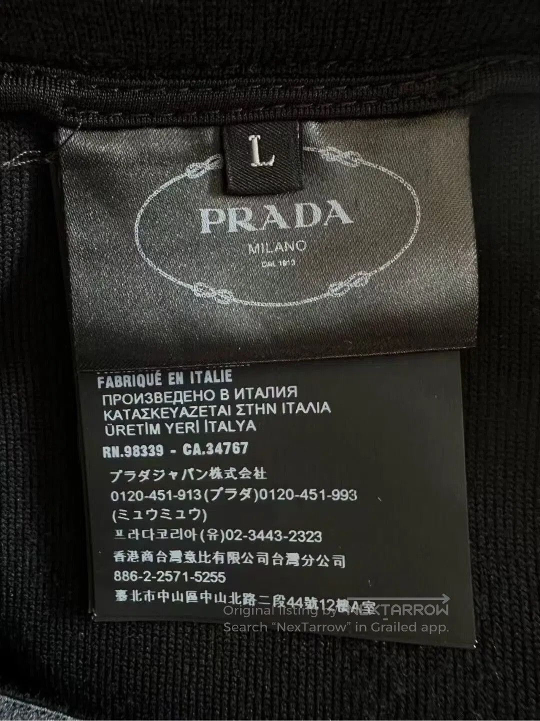 Prada prada black logo sport shorts for men. Size US 34 / EU 50 - 5 Thumbnail