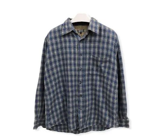Flannel Vintage Wood Whouser Plaid Tartan Flannel Shirt 👕 Size US S / EU 44-46 / 1 - 1 Thumbnail