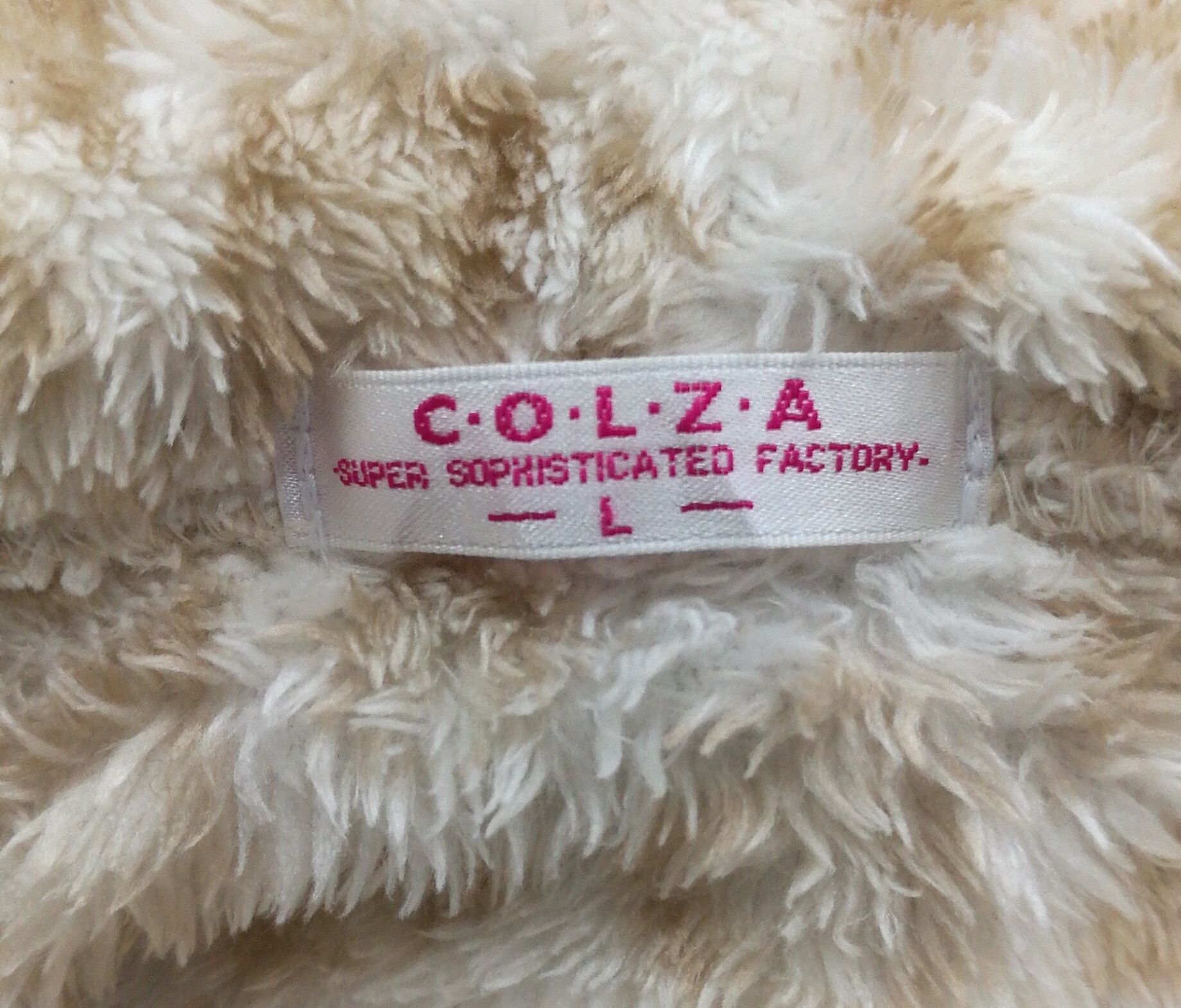 Japanese Brand Vintage COLZA Fleece Leopard Design Hoodie Sweatshirt Size L / US 10 / IT 46 - 8 Thumbnail