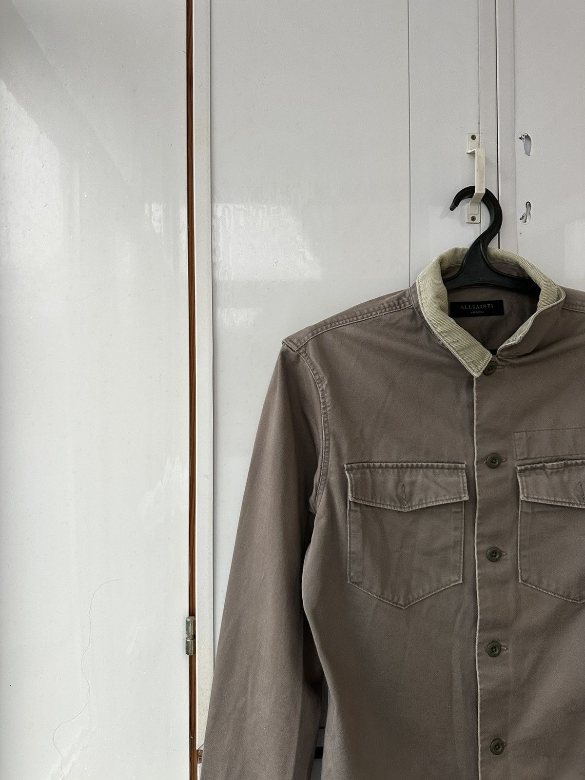 Allsaints Allsaints Multipocket OverShirt Brown Luxury Fit Size US M / EU 48-50 / 2 - 3 Thumbnail
