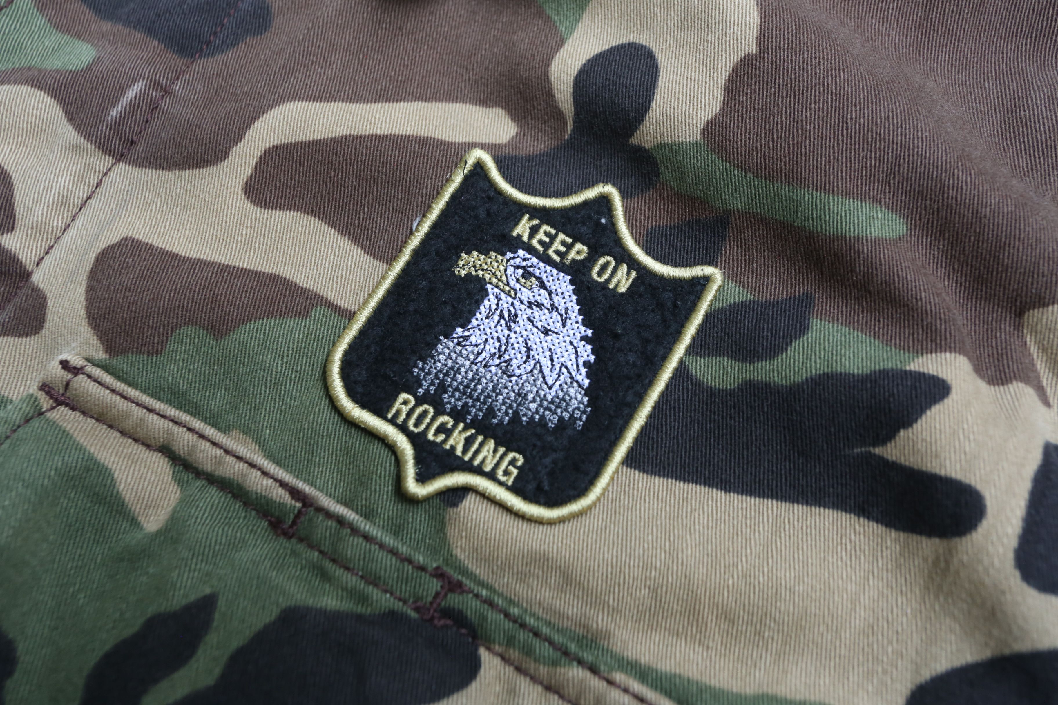 Saint Laurent Paris Saint Laurent Paris - HS - S/S 16 - Camo Military Jacket Size US L / EU 52-54 / 3 - 4 Thumbnail