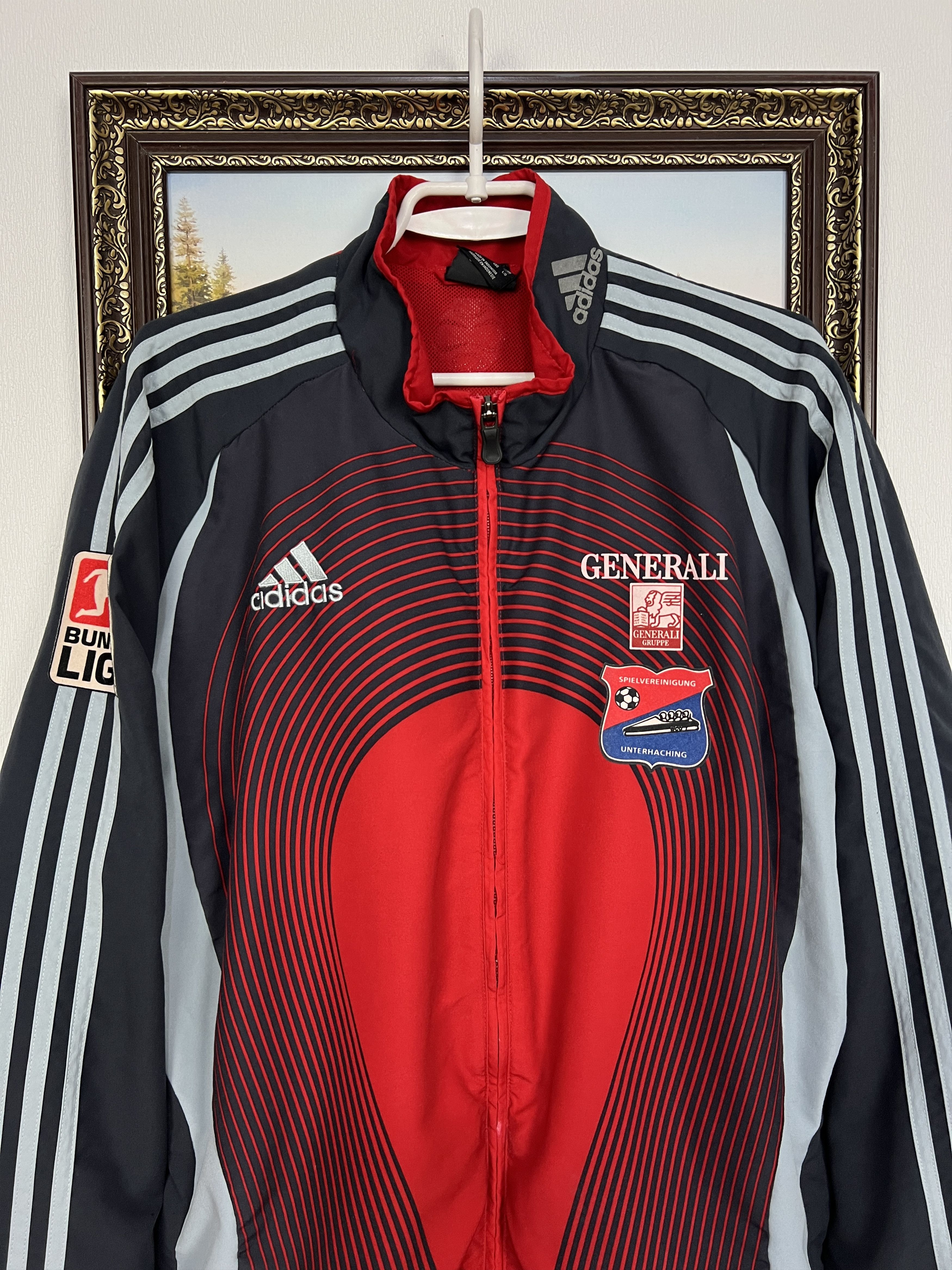 Vintage SpVgg Unterhaching Football Jacket Soccer Track Top