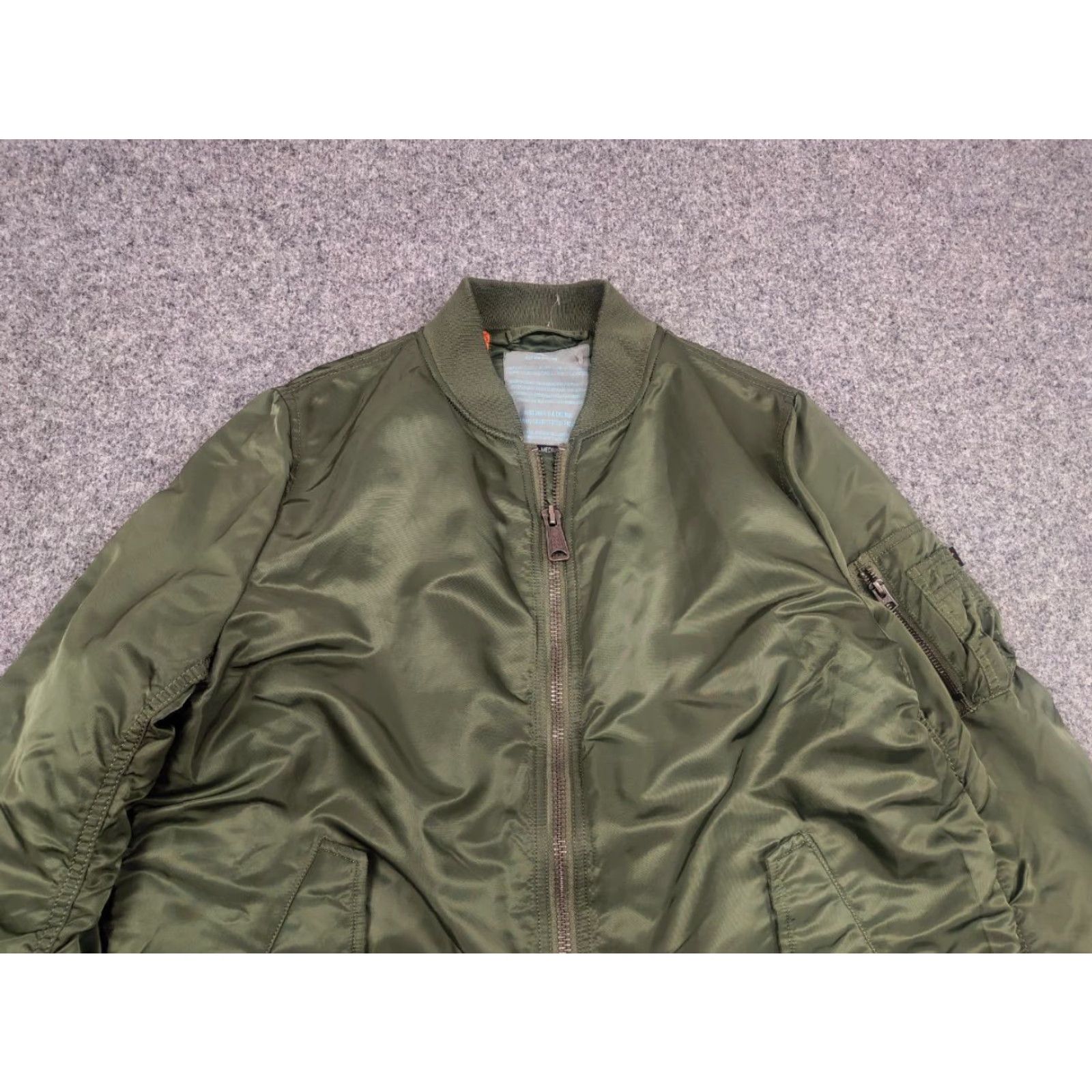 Alpha Industries Alpha Industries MA-1 Long green Military Bomber Jacket Size US M / EU 48-50 / 2 - 5 Thumbnail