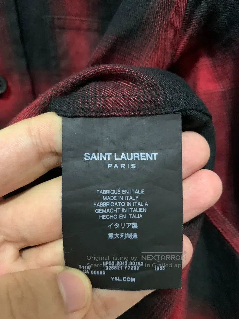 Saint Laurent Paris Saint Laurent Paris Original Double Pocket Red and Black P Size US M / EU 48-50 / 2 - 4 Thumbnail