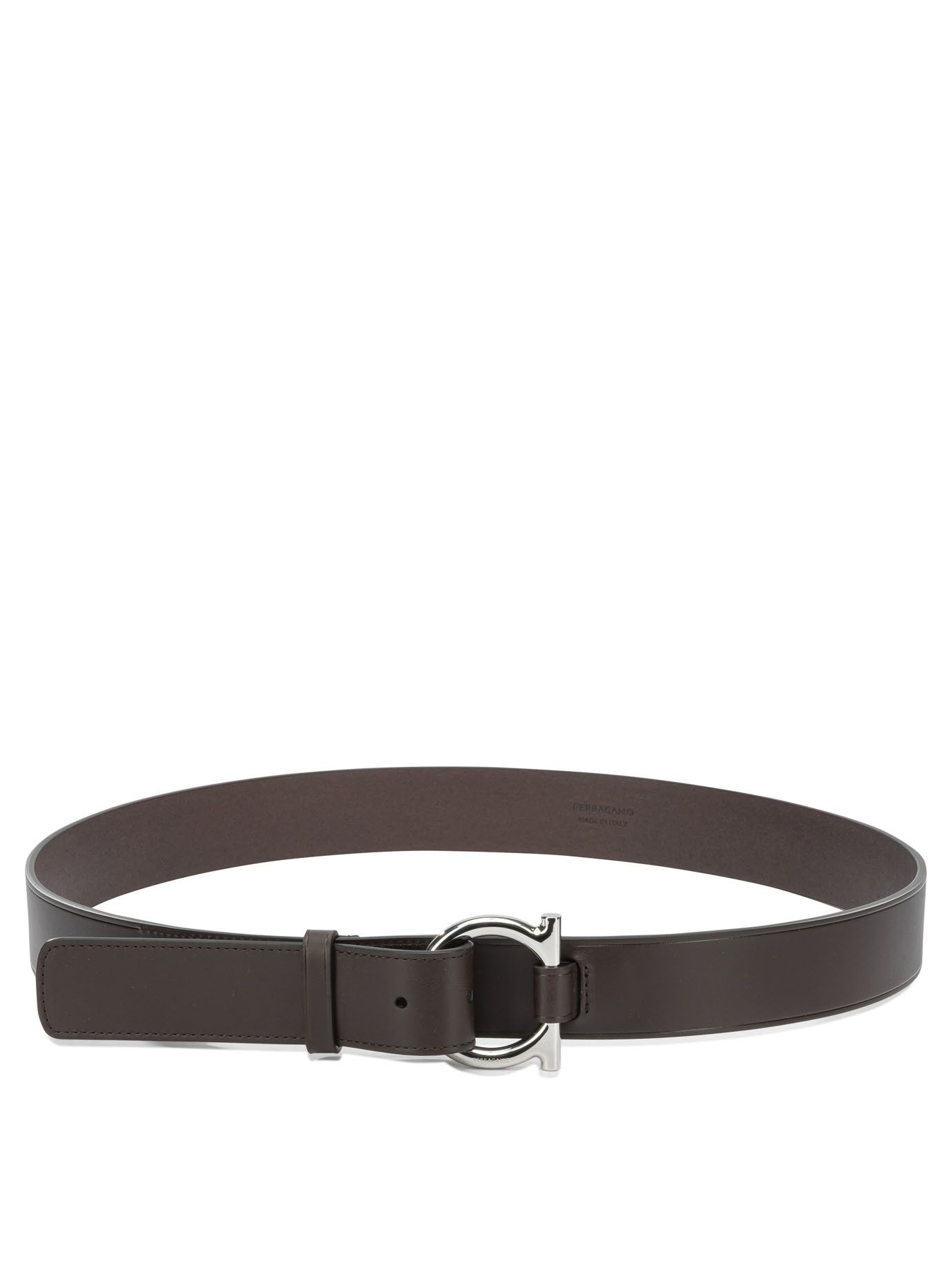 Salvatore Ferragamo Ferragamo Gancini Leather Belt tag size 95 Men - USA Duties Paid Size ONE SIZE - 1 Thumbnail