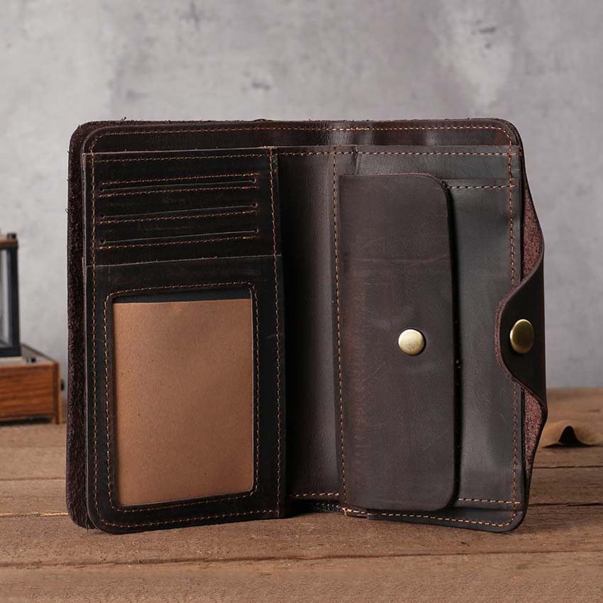 Leather Wallet Billfold Leather Size ONE SIZE - 2 Thumbnail