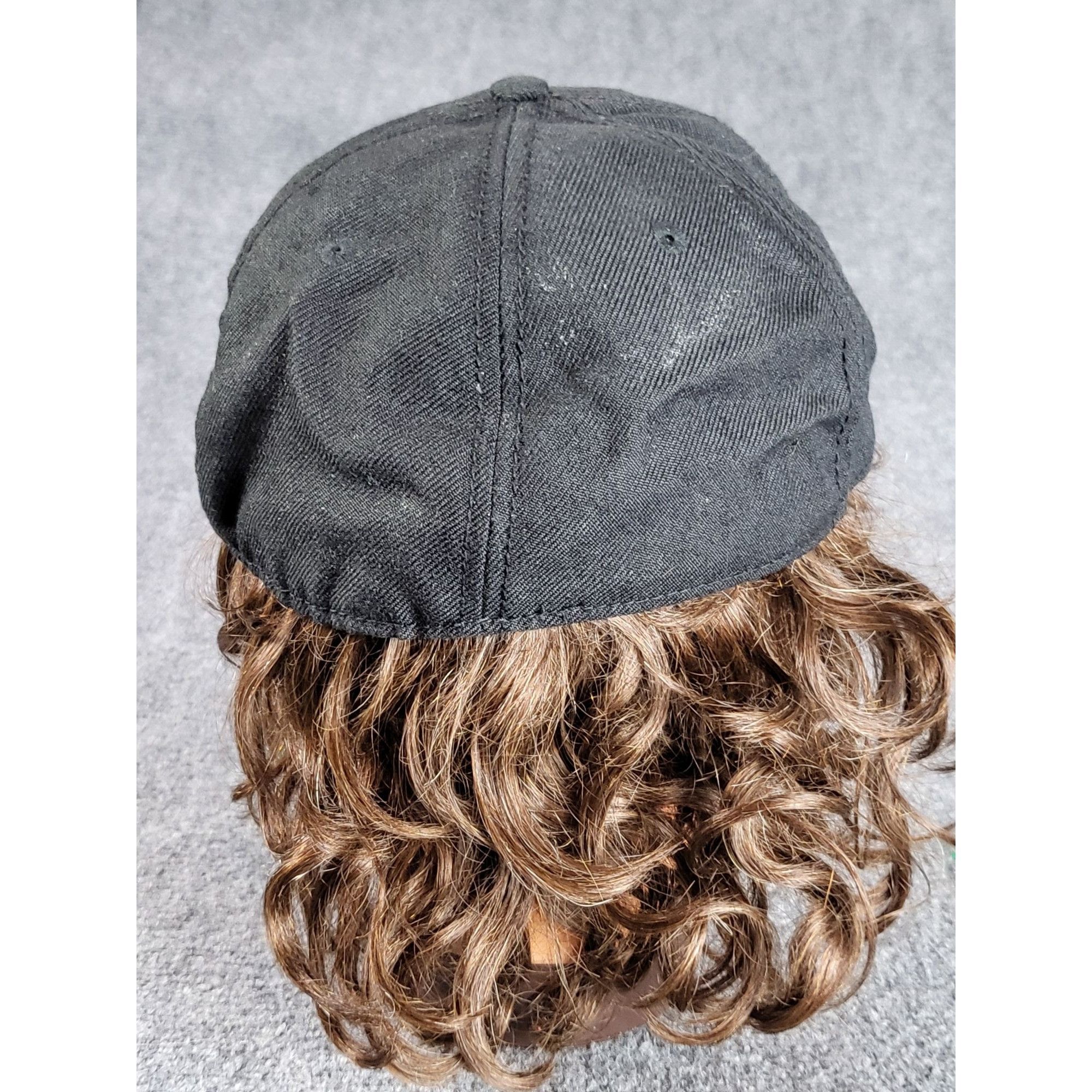 Nintendo Nintendo 1Up Mushroom Flex Fitted Hat Super Mario Video Game Size 30 - 3 Thumbnail