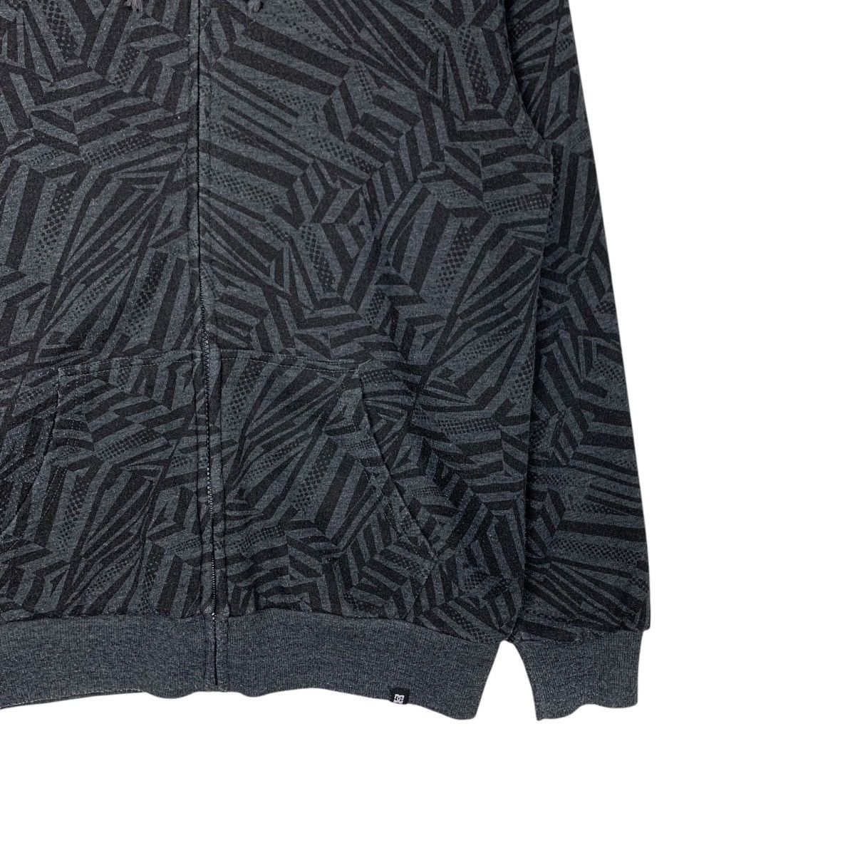 DC DC SHOES Fleece Lined Zipper Hoodie Sweatshirt #2555-C115 Size US M / EU 48-50 / 2 - 4 Thumbnail
