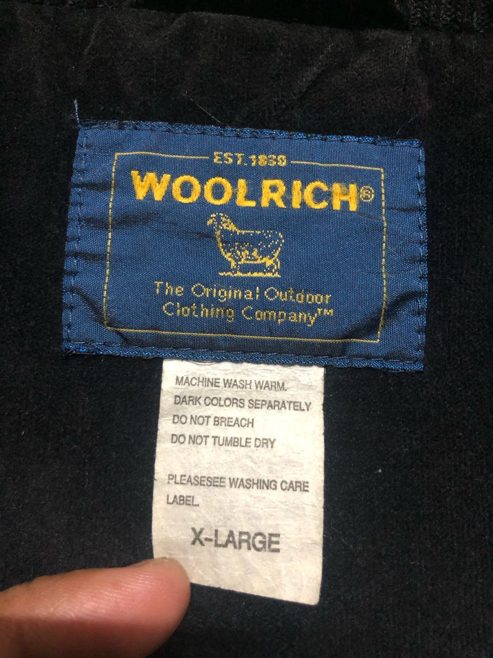 Woolrich Woolen Mills VINTAGE WOOLRICH VELVET BOMBER JACKET SUNFADED Size US L / EU 52-54 / 3 - 11 Thumbnail