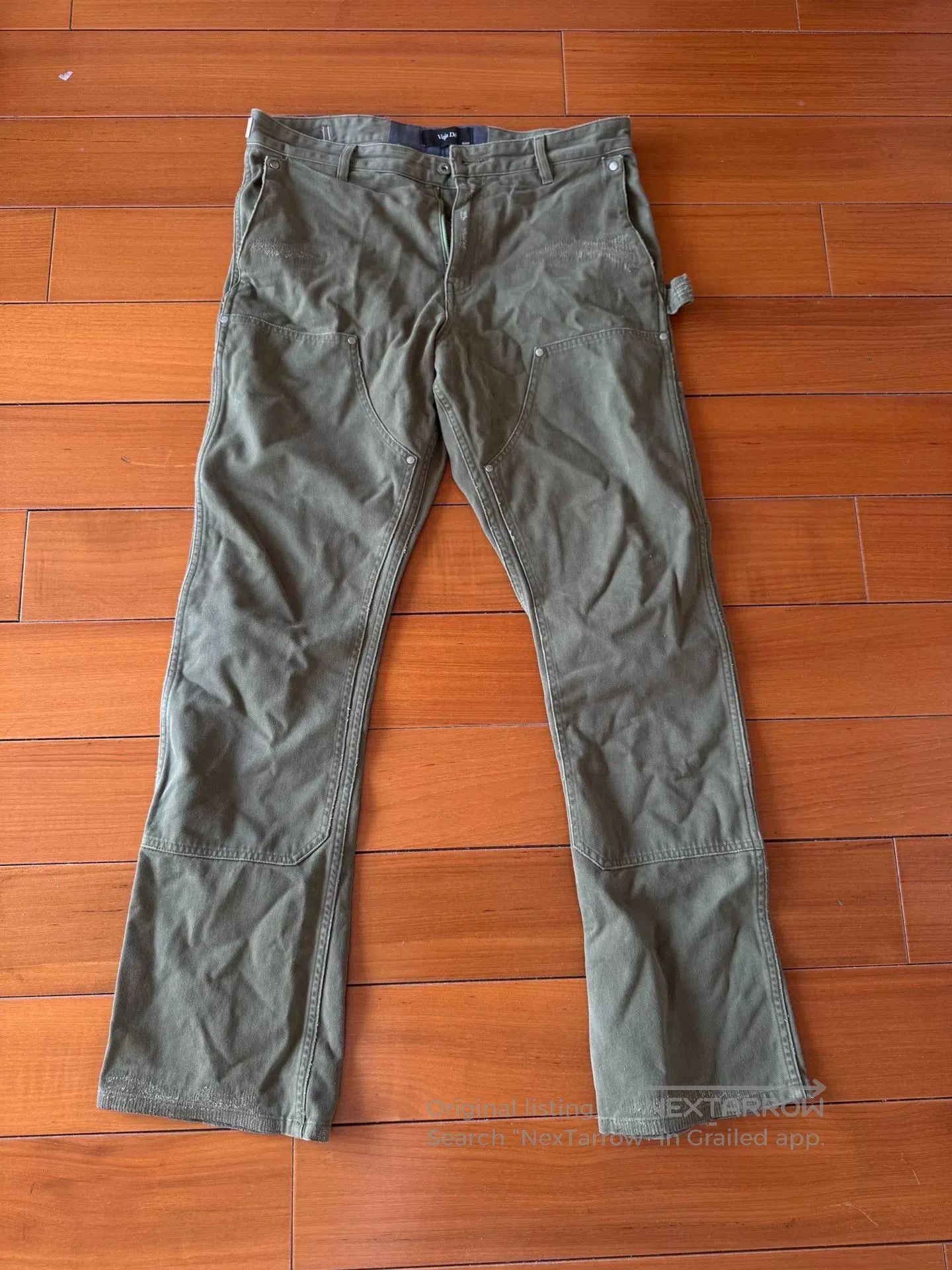 Vuja De Vujade 004 Green Cargo Pants. Size US 28 / EU 44 - 1 Thumbnail