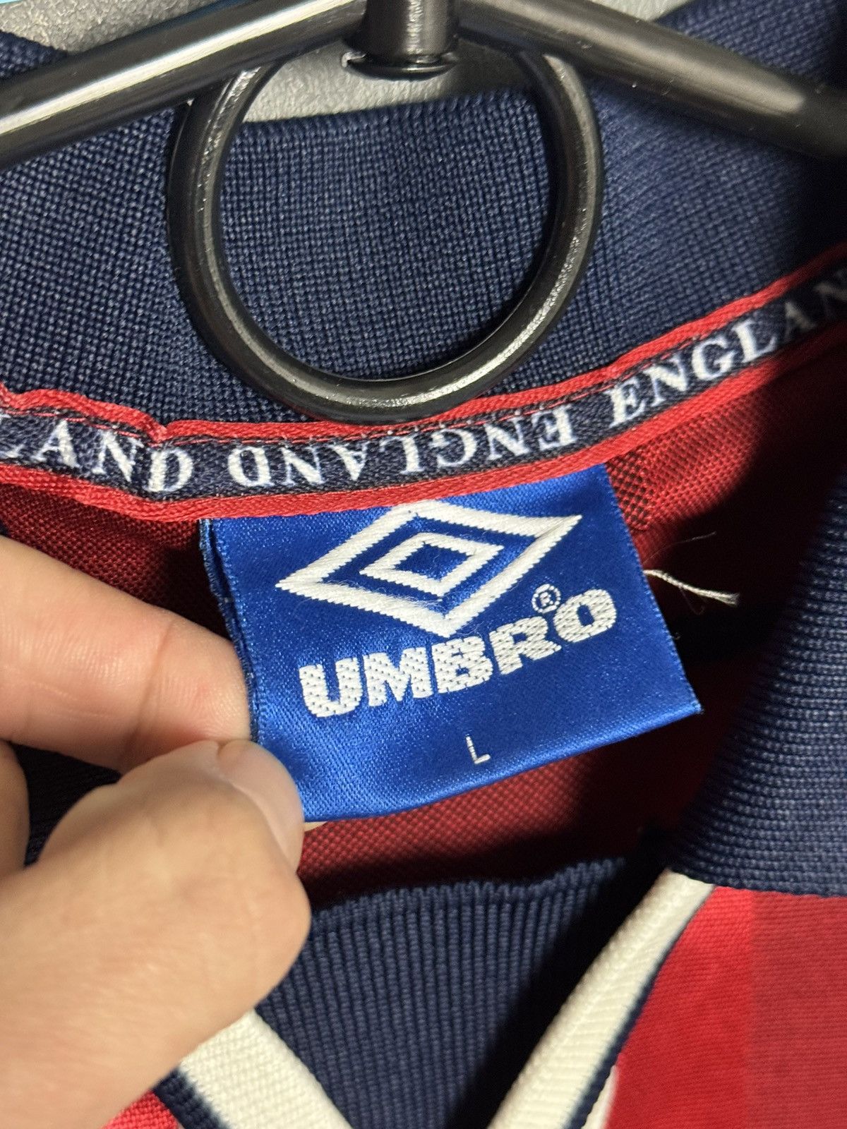 Umbro England National Team 97/99 Away Football Jersey T-Shirt Size US L / EU 52-54 / 3 - 23 Thumbnail