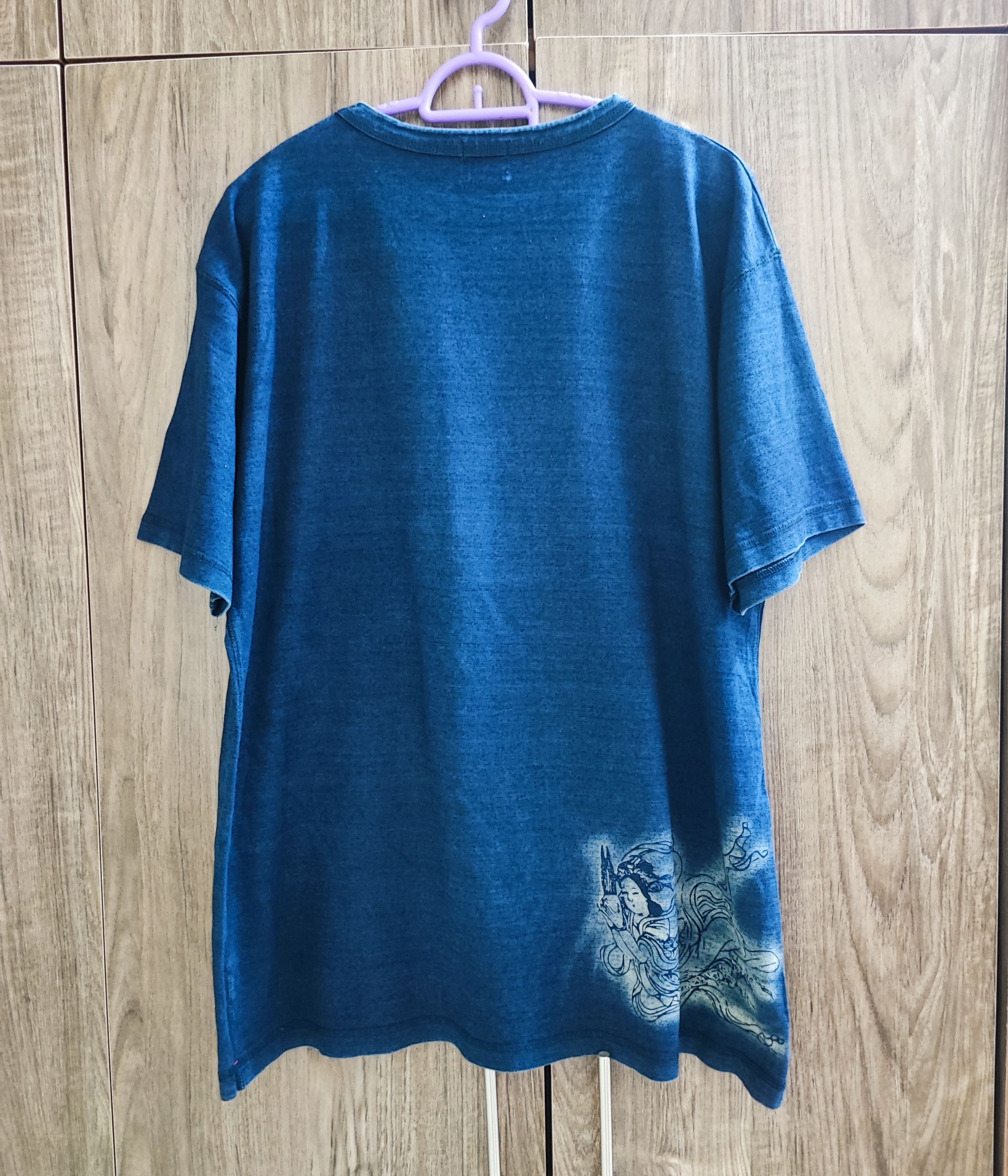 Eternal × Japanese Brand × Kapital Eternal Japan Heritage Kurashiki Kojima Natural Indigo Dyed Size US L / EU 52-54 / 3 - 2 Thumbnail