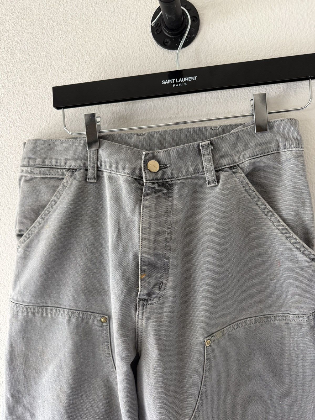 Carhartt Carhartt WIP Carpenter Cropped Pants Size US 32 / EU 48 - 2 Thumbnail
