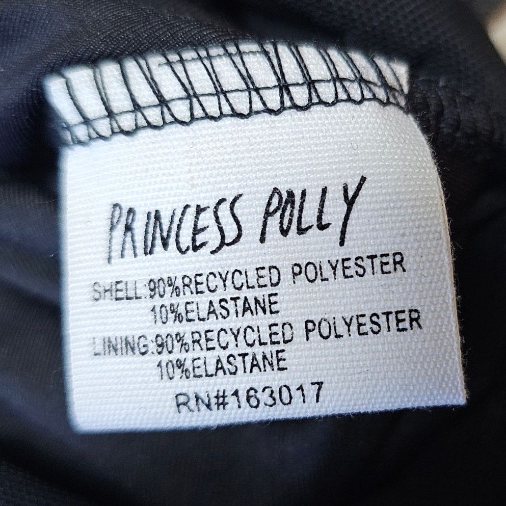 PRINCESS POLLY NWT Princess Polly Chani Mini Dress Black Size 6 Size M / US 6-8 / IT 42-44 - 8 Thumbnail