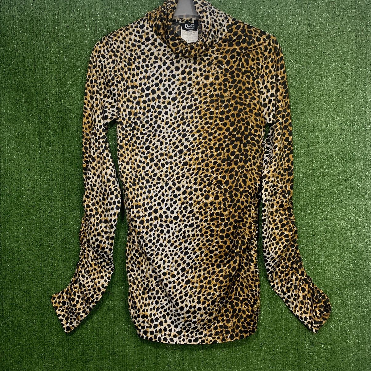 Dolce & Gabbana D&G side ruched turtleneck Size S / US 4 / IT 40 - 1 Thumbnail