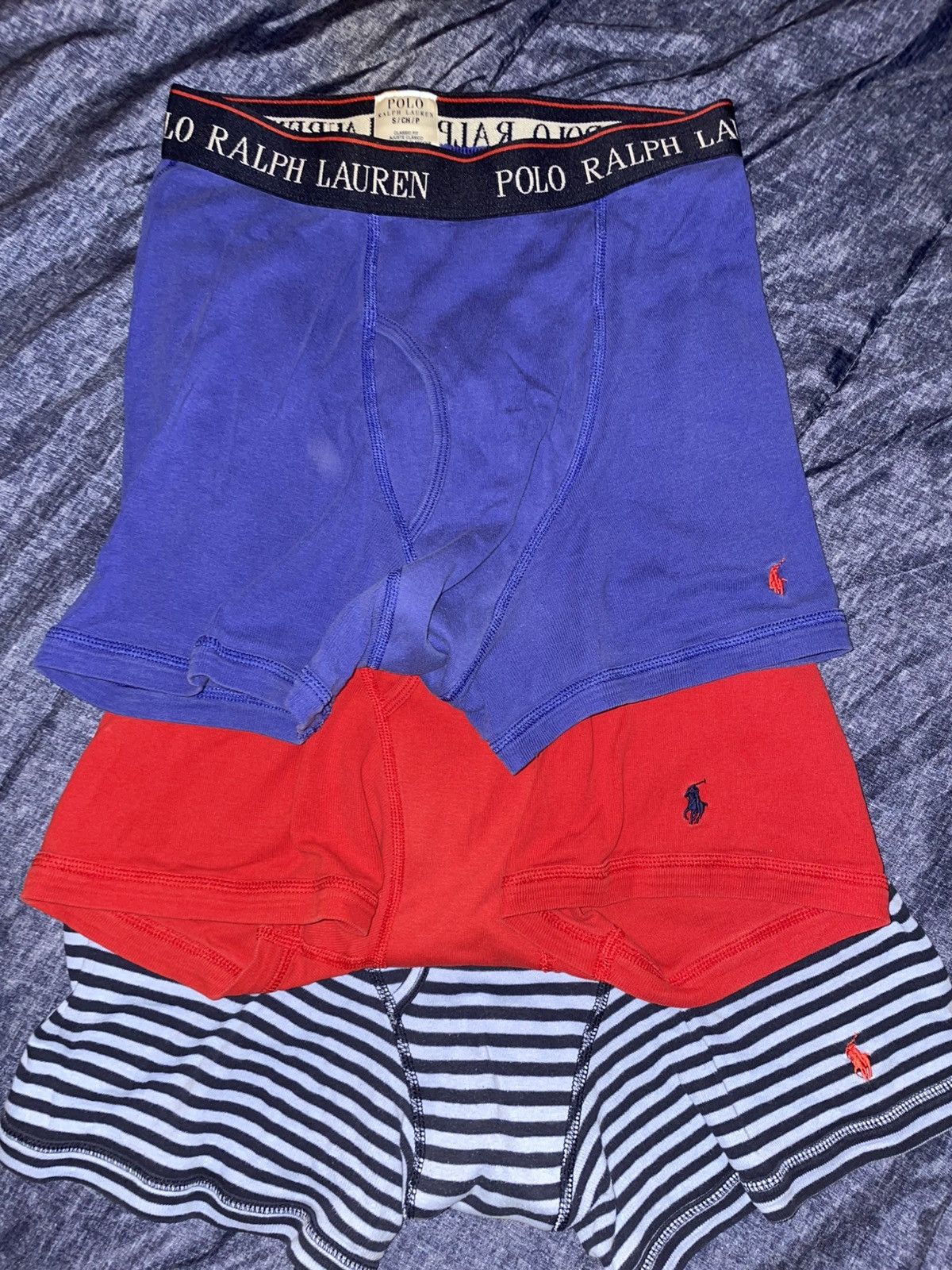 Polo Ralph Lauren 3-pack Polo Ralph Lauren Boxer Briefs Size 30 - 1 Thumbnail