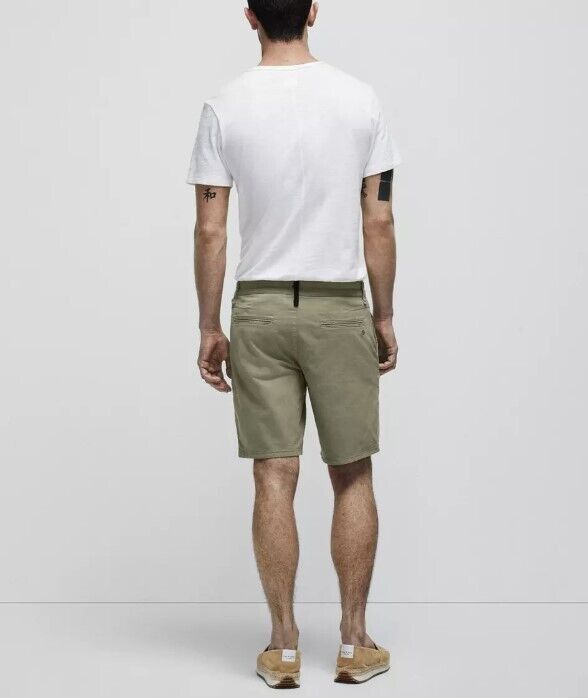 Rag & Bone Rag & Bone Perry Cotton Twill Short Pale Army ( 40 ) Size US 40 / EU 56 - 2 Thumbnail