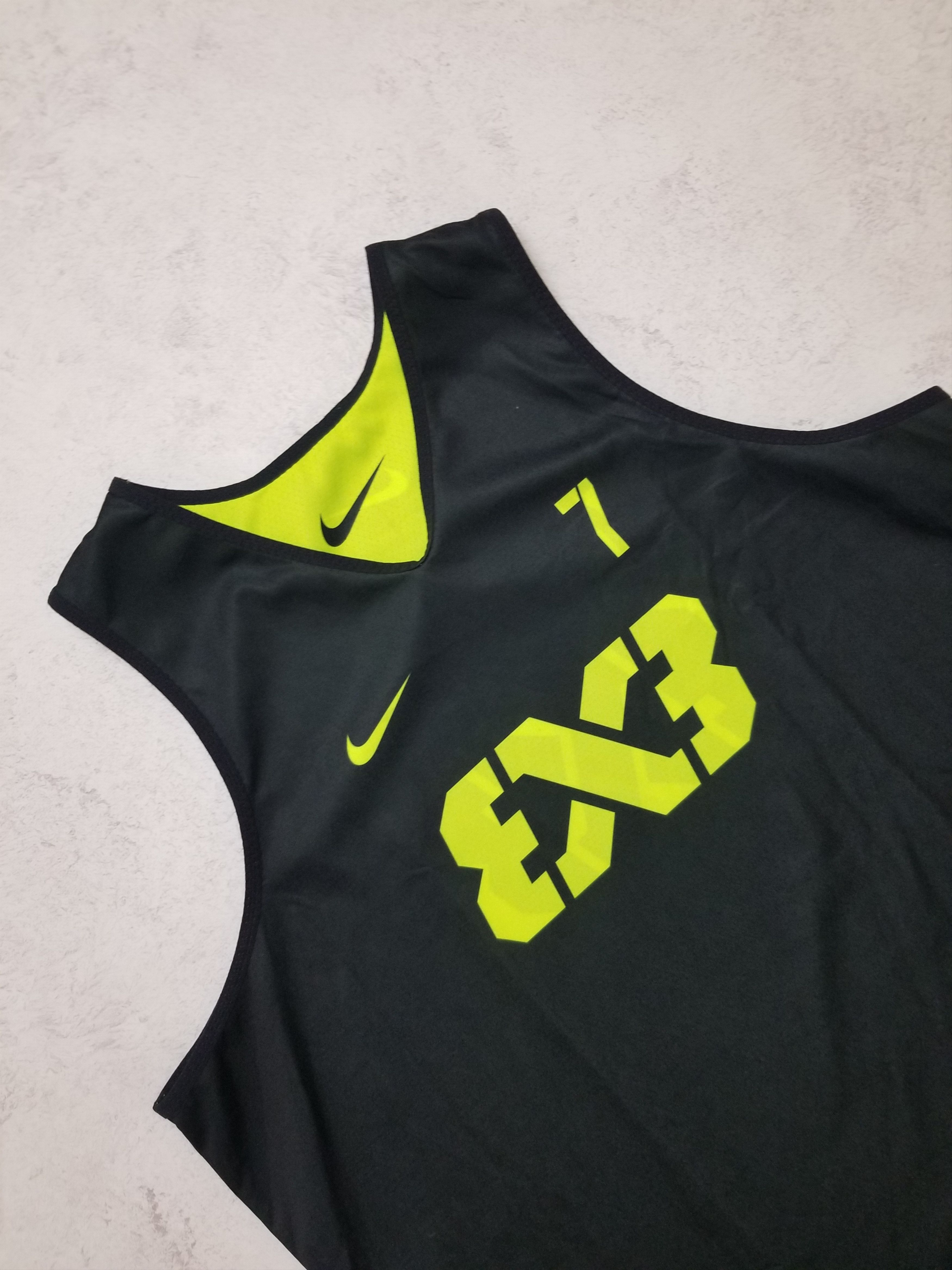 Nike Nike FIBA Team 3x3 #7 Reversible Basketball Jersey 3XL Size US XXL / EU 58 / 5 - 6 Thumbnail