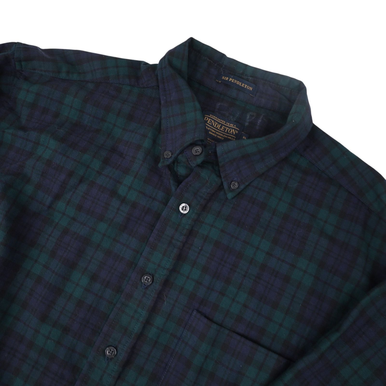 Pendleton Sir Pendleton MacDougall Wool Button Up Shirt Size US XL / EU 56 / 4 - 5 Thumbnail