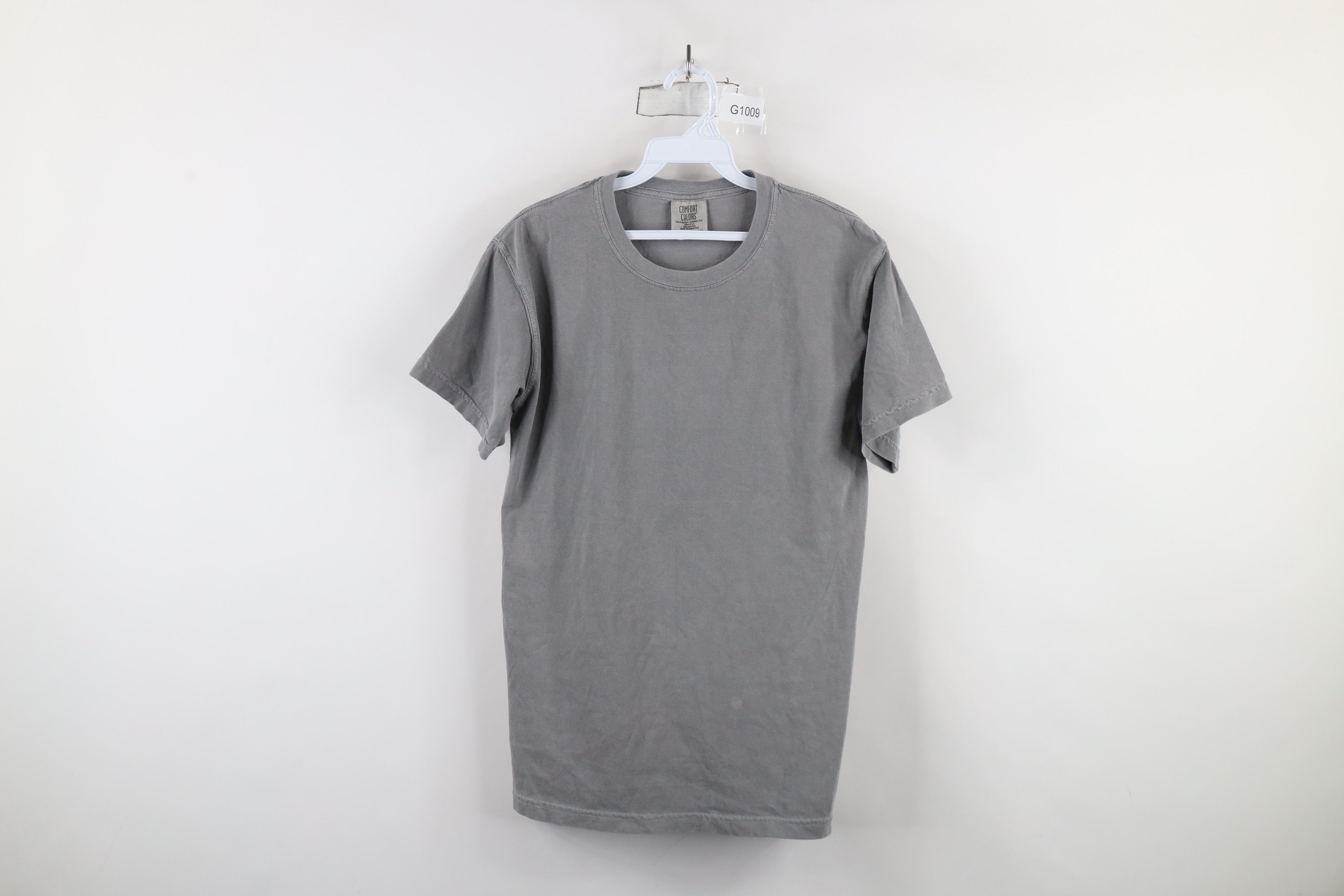 Vintage Vintage 90s Y2K Streetwear Heavy Garment Dye T-Shirt Gray Size US S / EU 44-46 / 1 - 1 Thumbnail