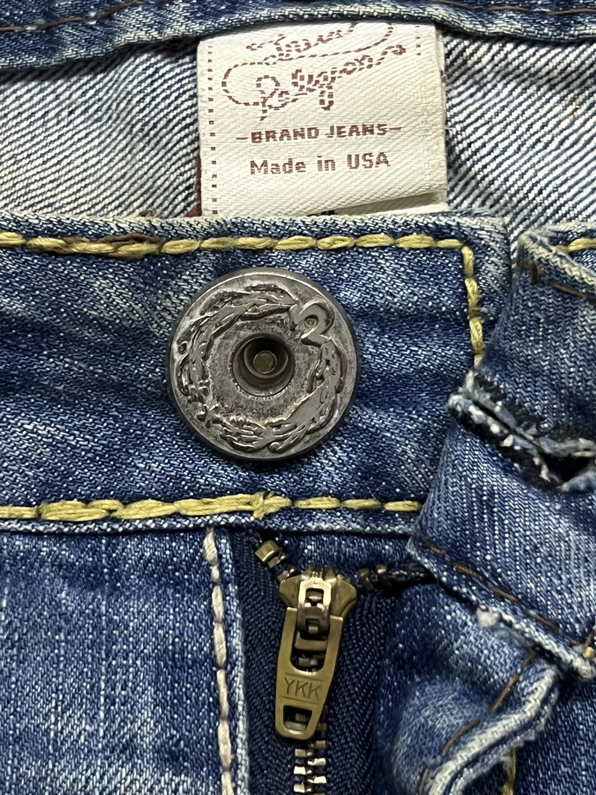 True Religion Vintage 00s True Religion Billy SUPER T Made In USA - W38 Size US 38 / EU 54 - 11 Thumbnail