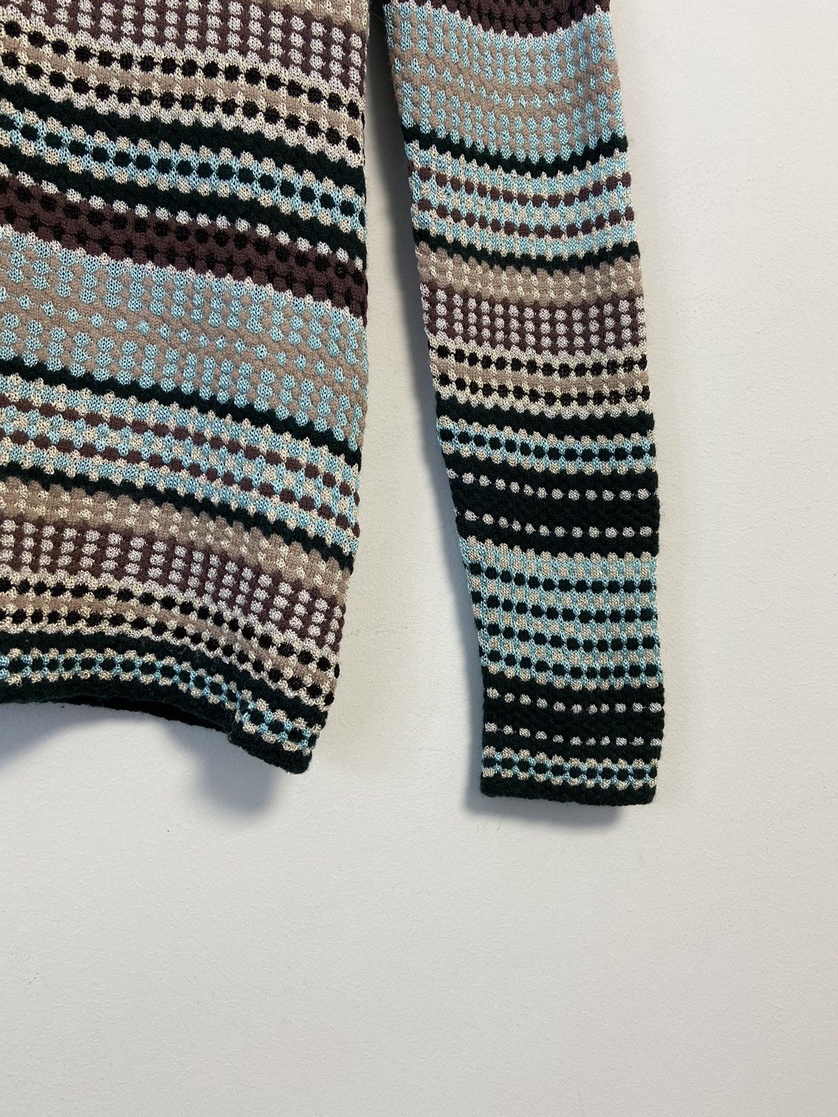 Missoni MISSONI Textured Thin Knit Pullover Sweater Top Size 40 Size M / US 6-8 / IT 42-44 - 4 Thumbnail