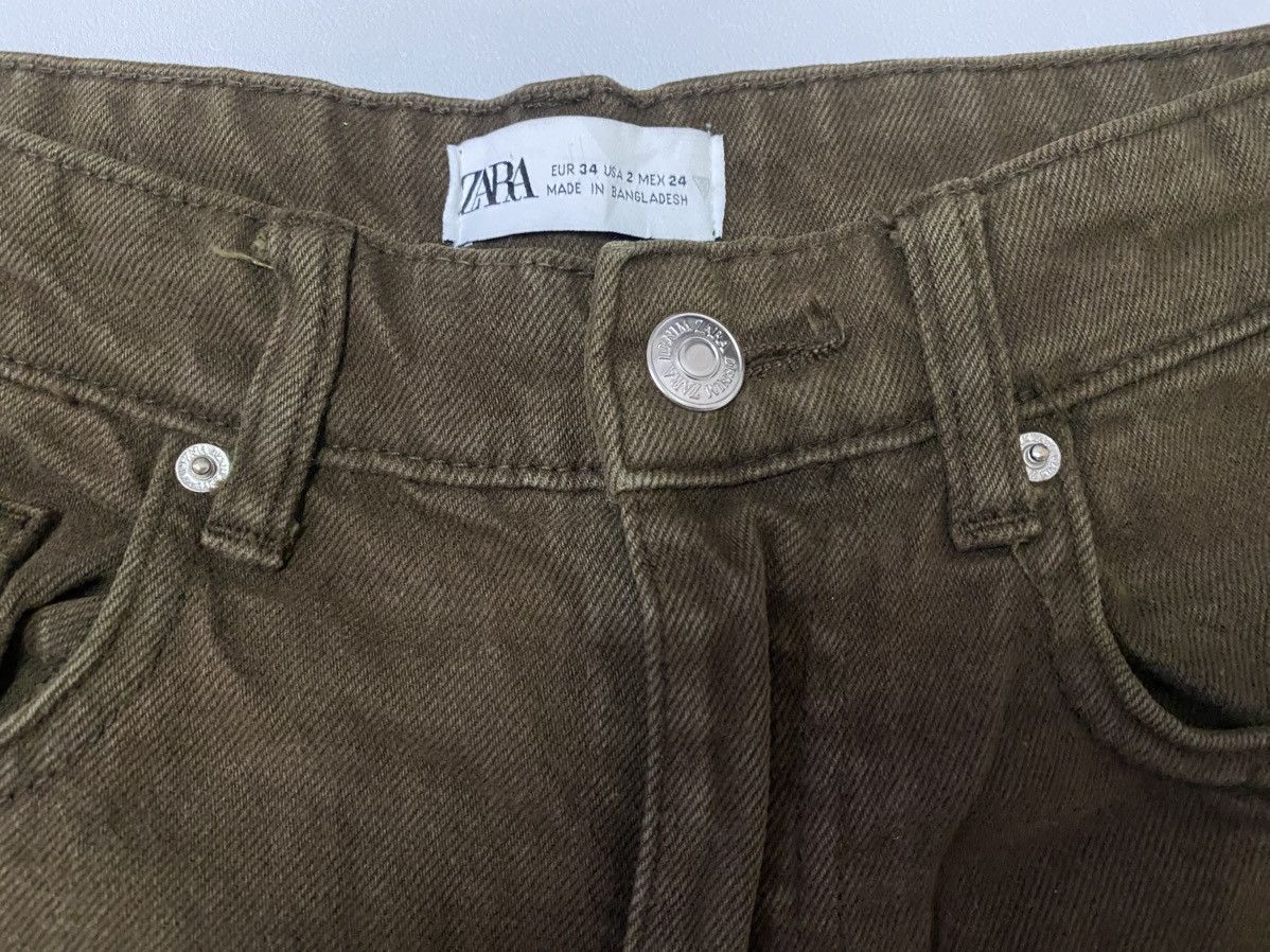 Zara Women Denim ZARA Size 25" / US 0 / IT 36 - 3 Thumbnail