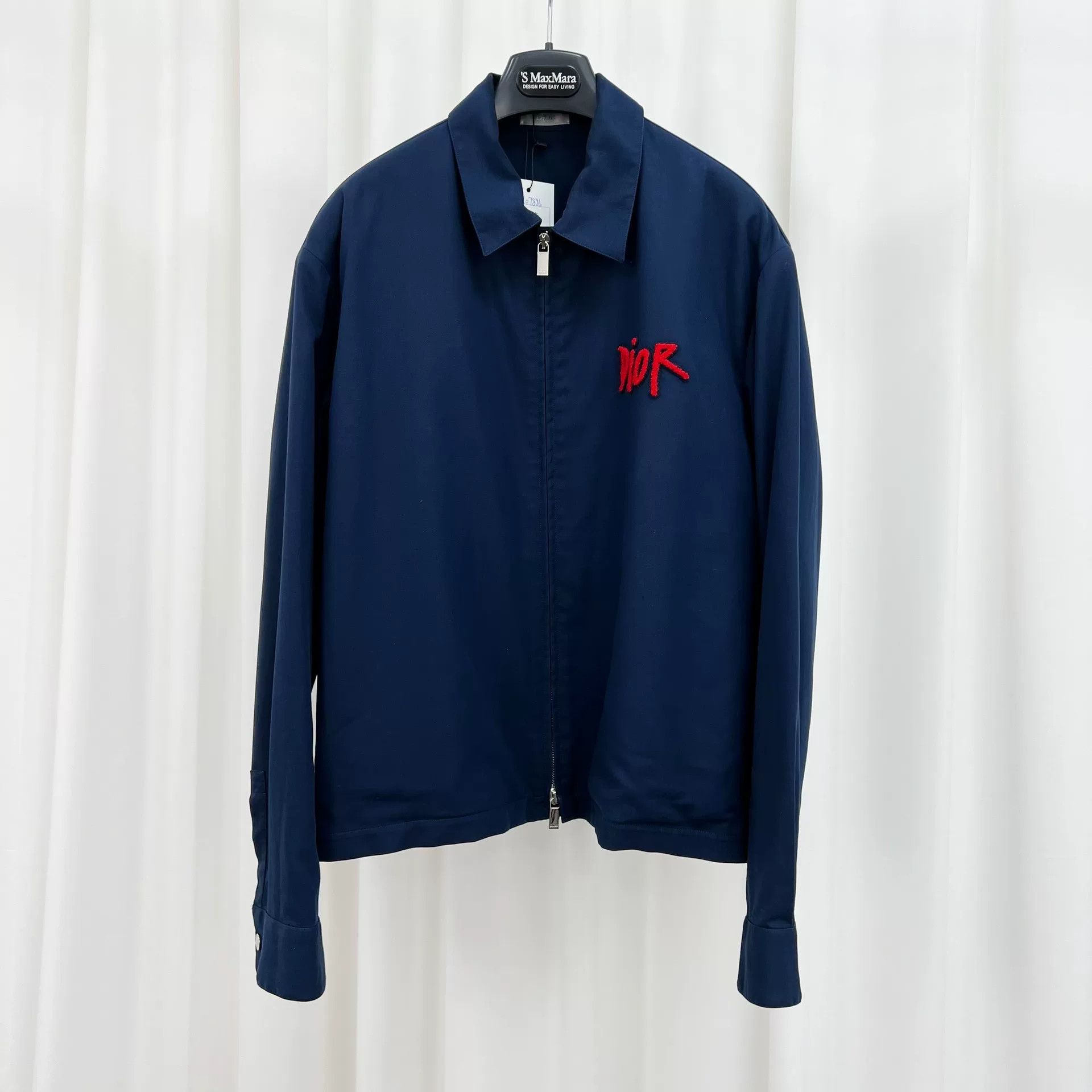 Dior Dior Stussy Collaboration Towel Embroidery Letter Zip Jacket Size US XS / EU 42 / 0 - 1 Thumbnail
