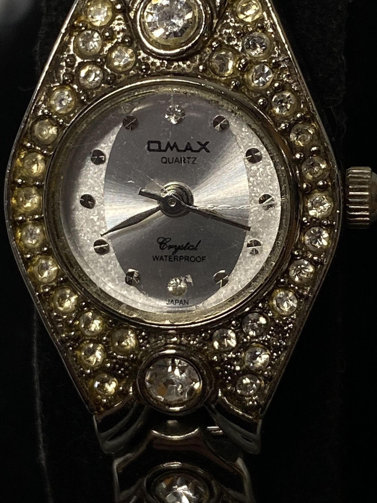 Vintage Elegant Omax Crystal Watch - Japanese Brand Size ONE SIZE - 4 Thumbnail