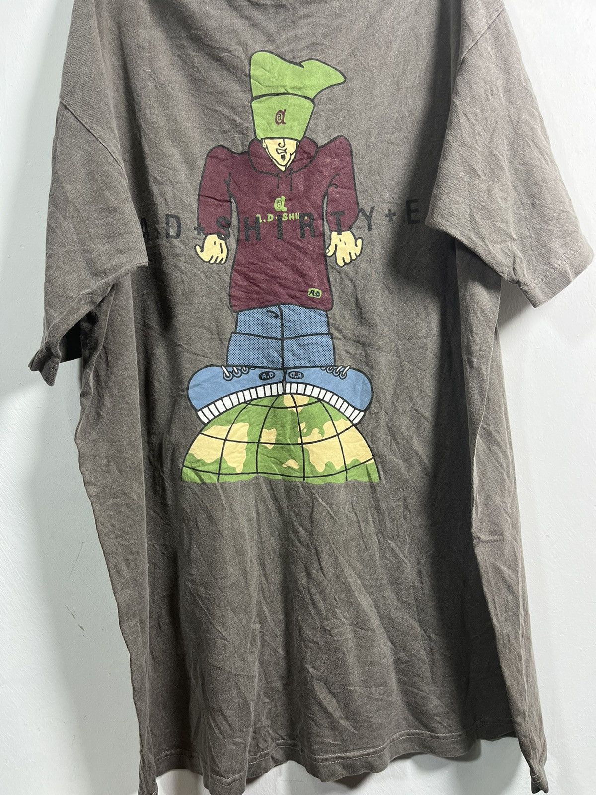 Vintage VINTAGE 90s AD SHIRTY SKATEBOARD TEE 🛹 Size US L / EU 52-54 / 3 - 3 Thumbnail