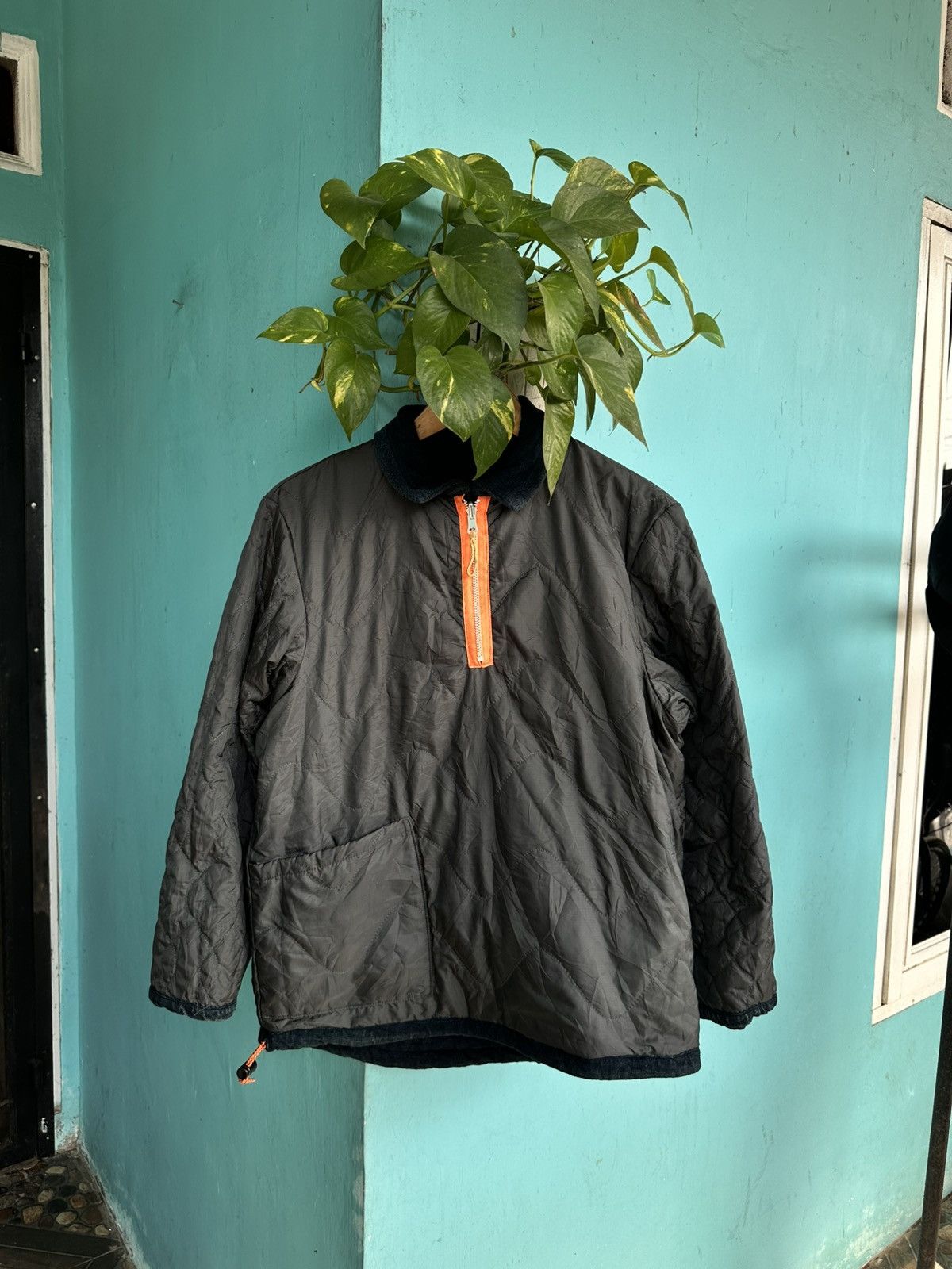 45rpm × Designer × Japanese Brand Vintage 45rpm Half Zipper Reversible Jacket Size US M / EU 48-50 / 2 - 3 Thumbnail